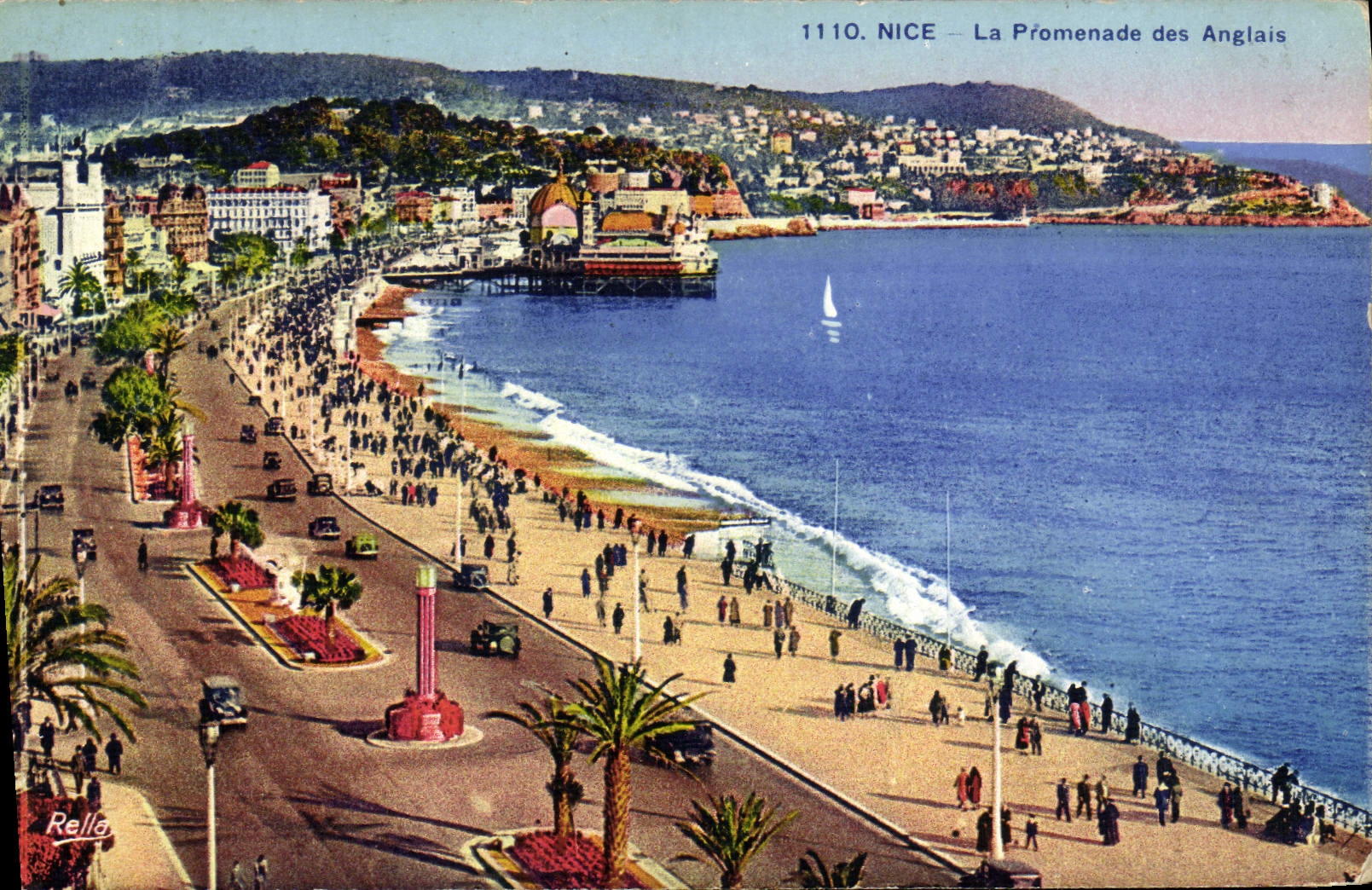 CPA Nice Jetee Promenade Des Anglais