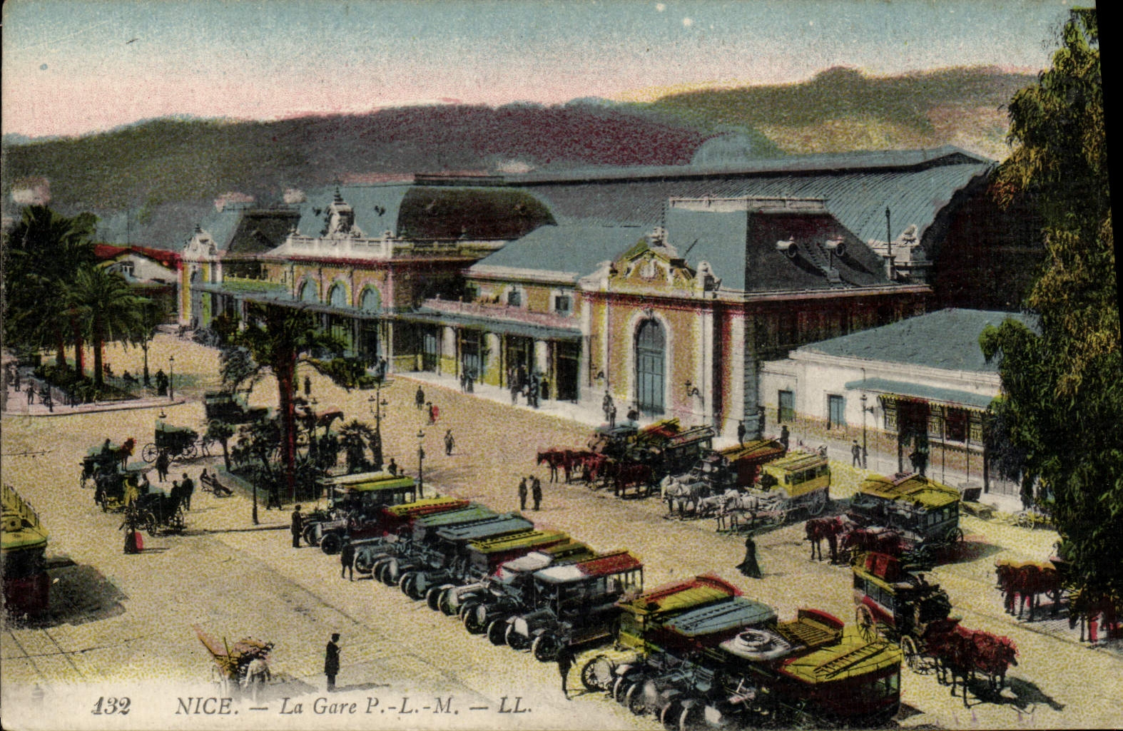 CPA Nice La Gare