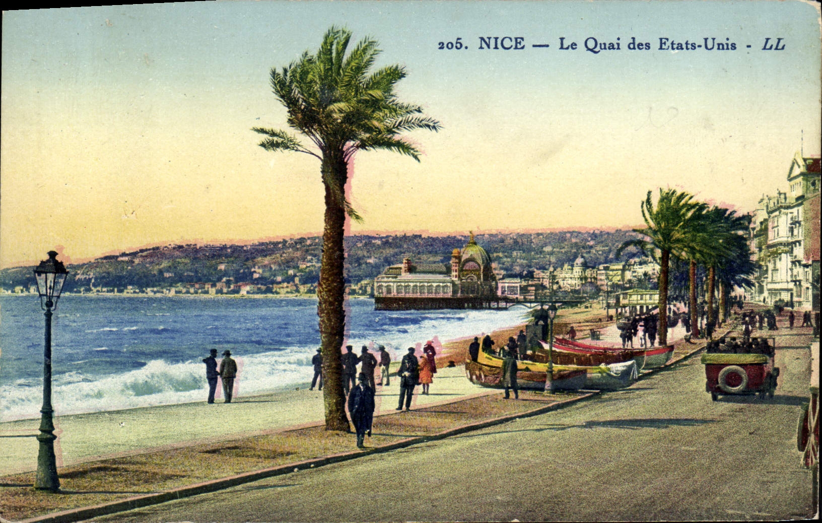 CPA Nice Le Quai des Etats Unis