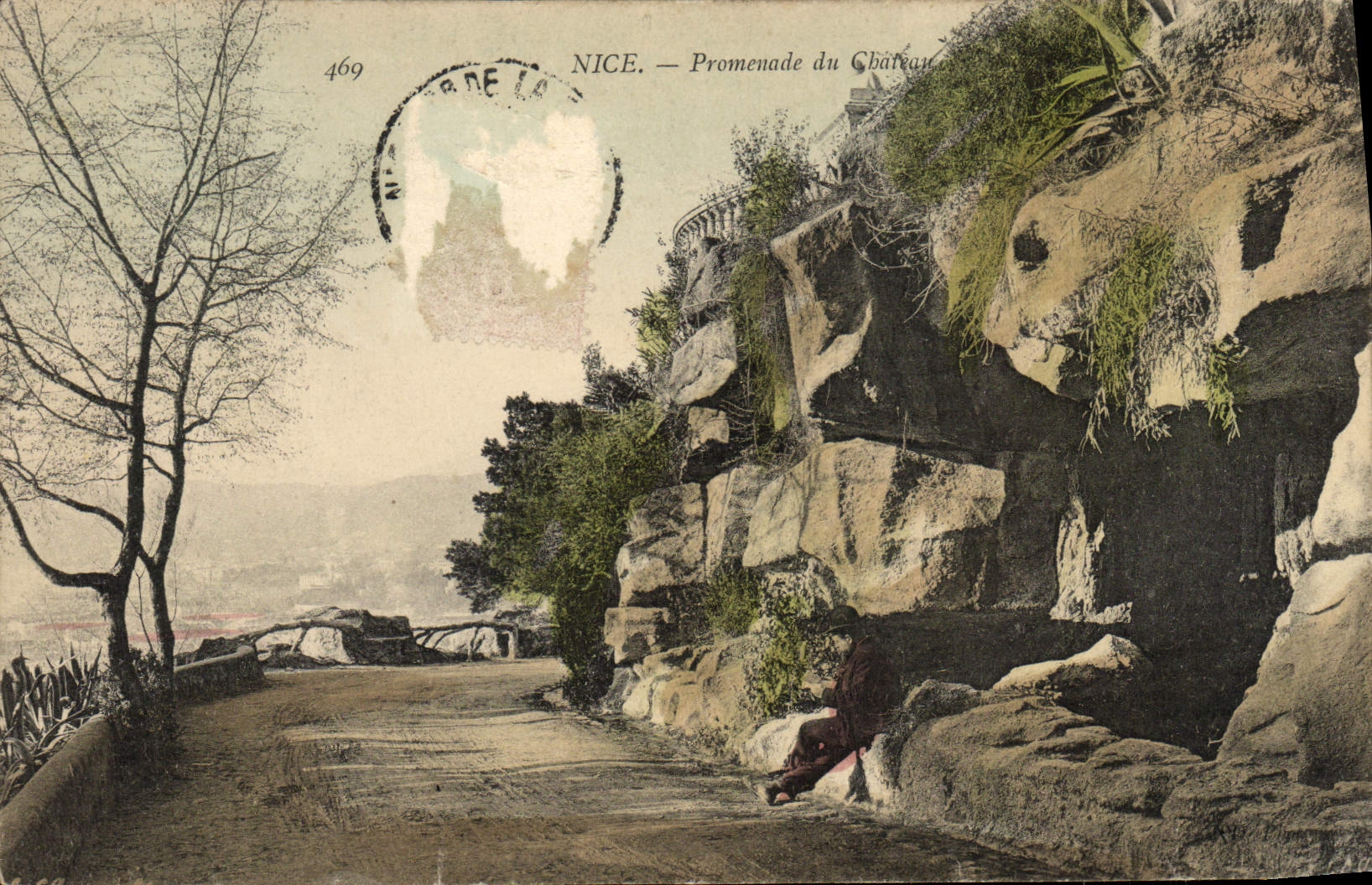 CPA Nice Promenade Du Chateau 