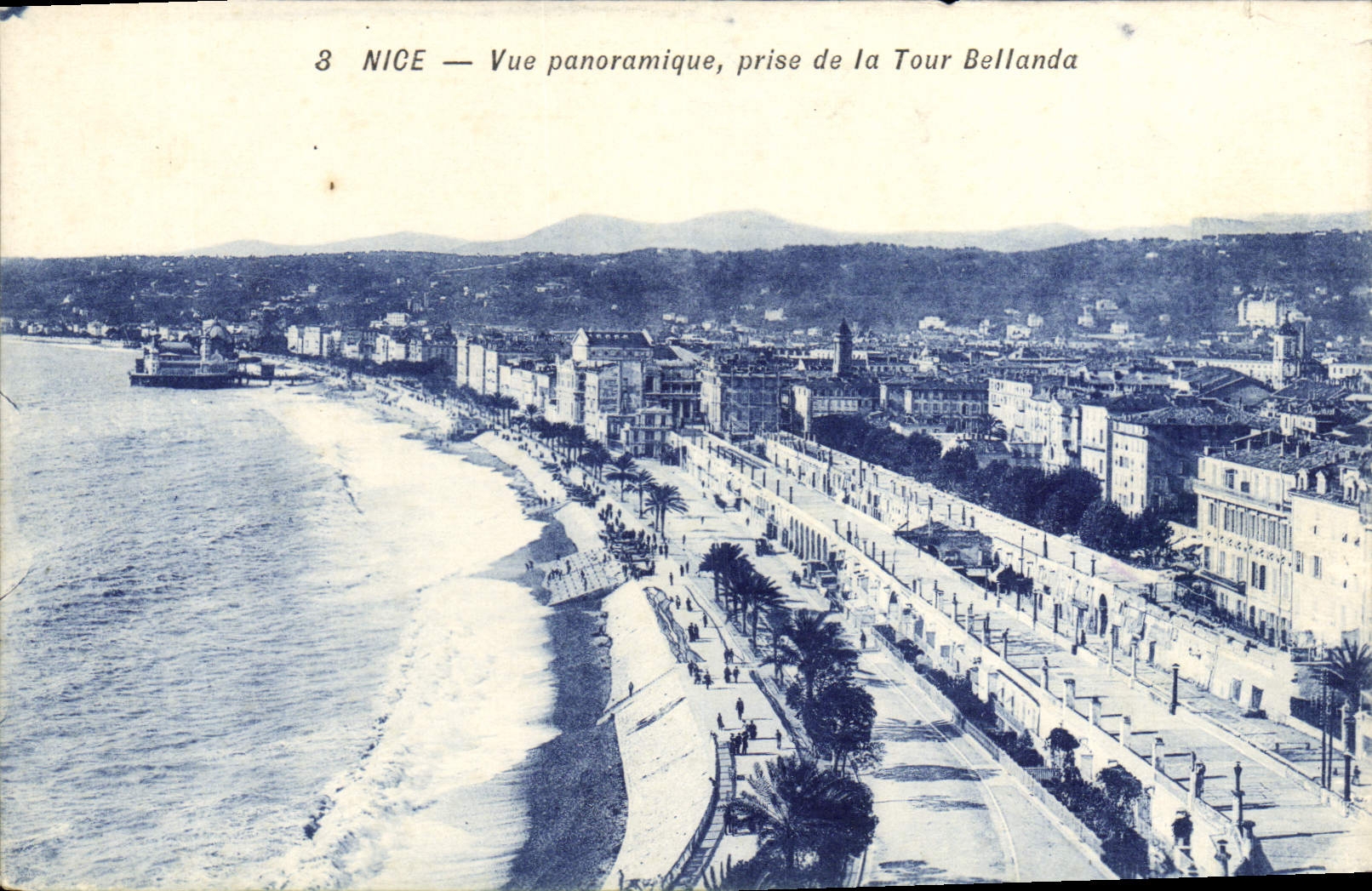 CPA Nice Vue Panoramique prise de la Tour Bellanda