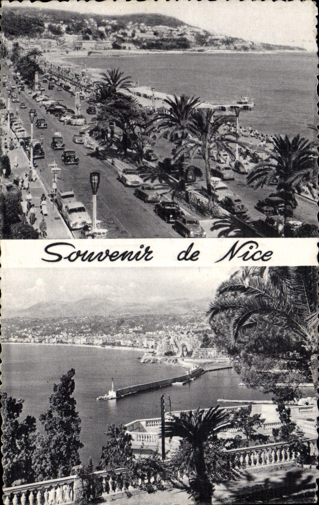 CPA Souvenir de Nice