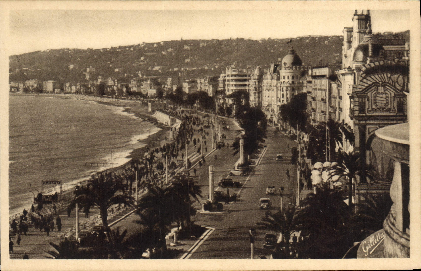 CPA Nice La Promenade des Anglais 