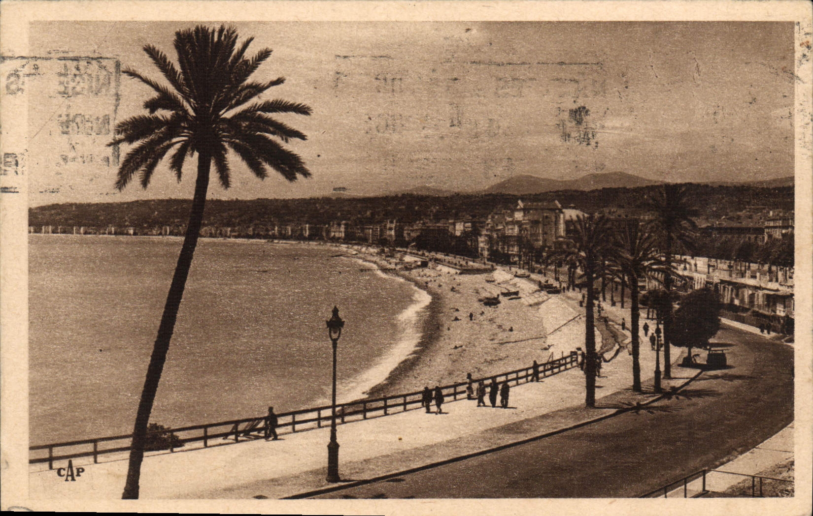 CPA Nice Le Quai des Etats Unis