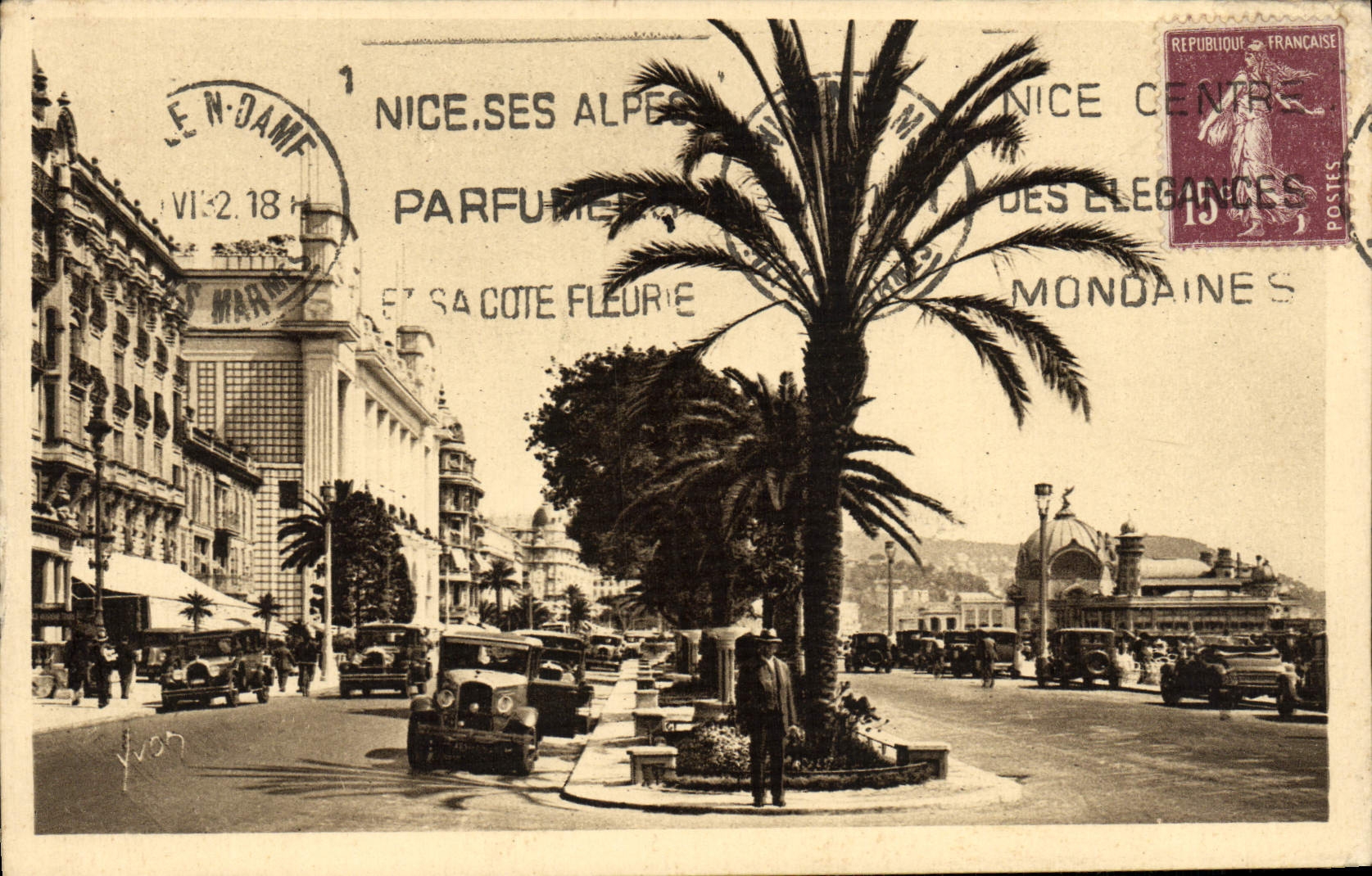 CPA Nice Promenade des Anglais 