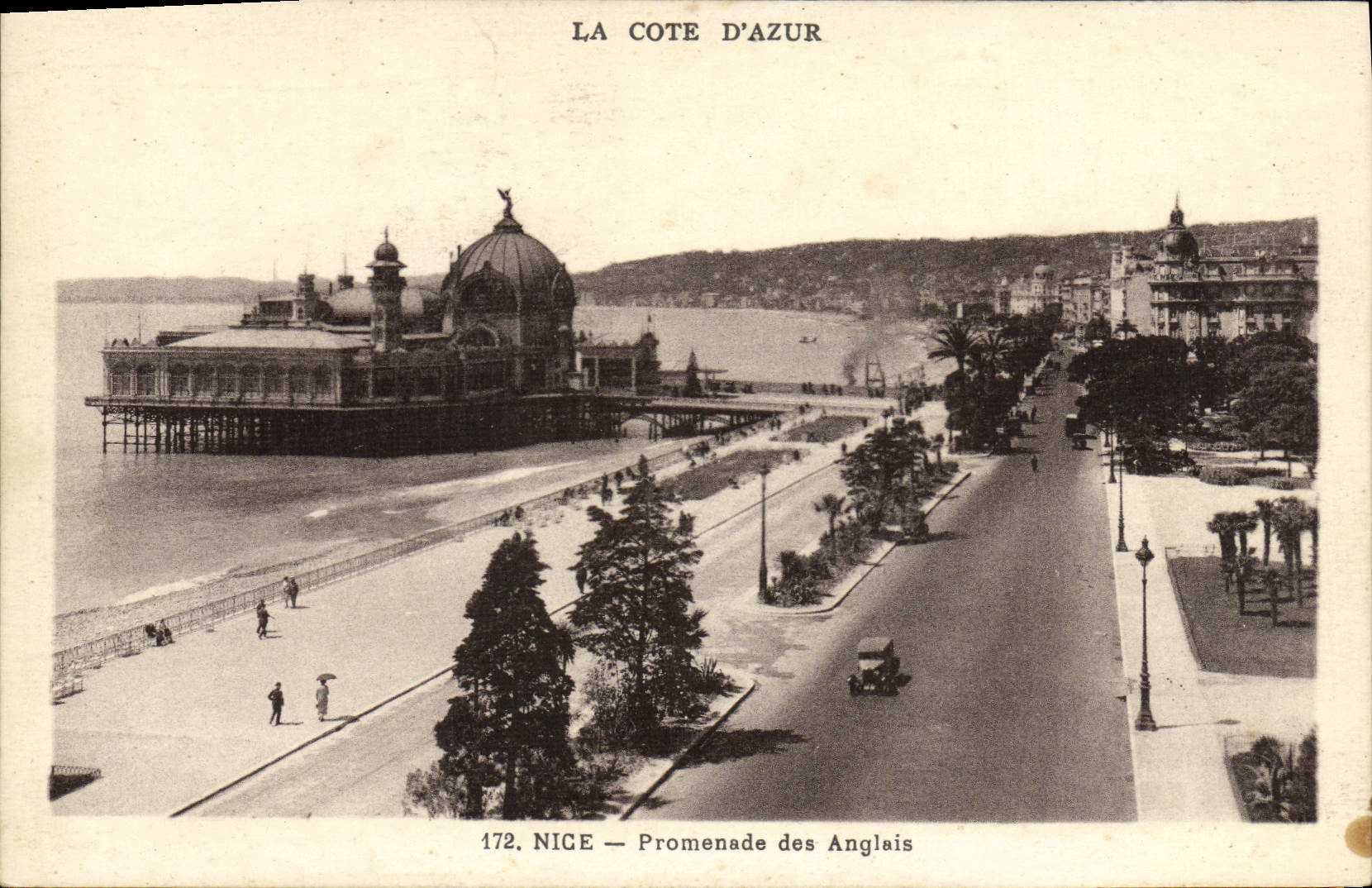 CPA Nice Promenade des Anglais 