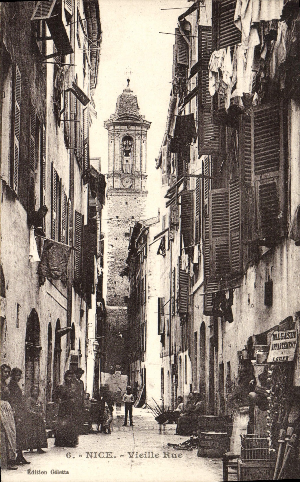 CPA Nice Vieille Rue 