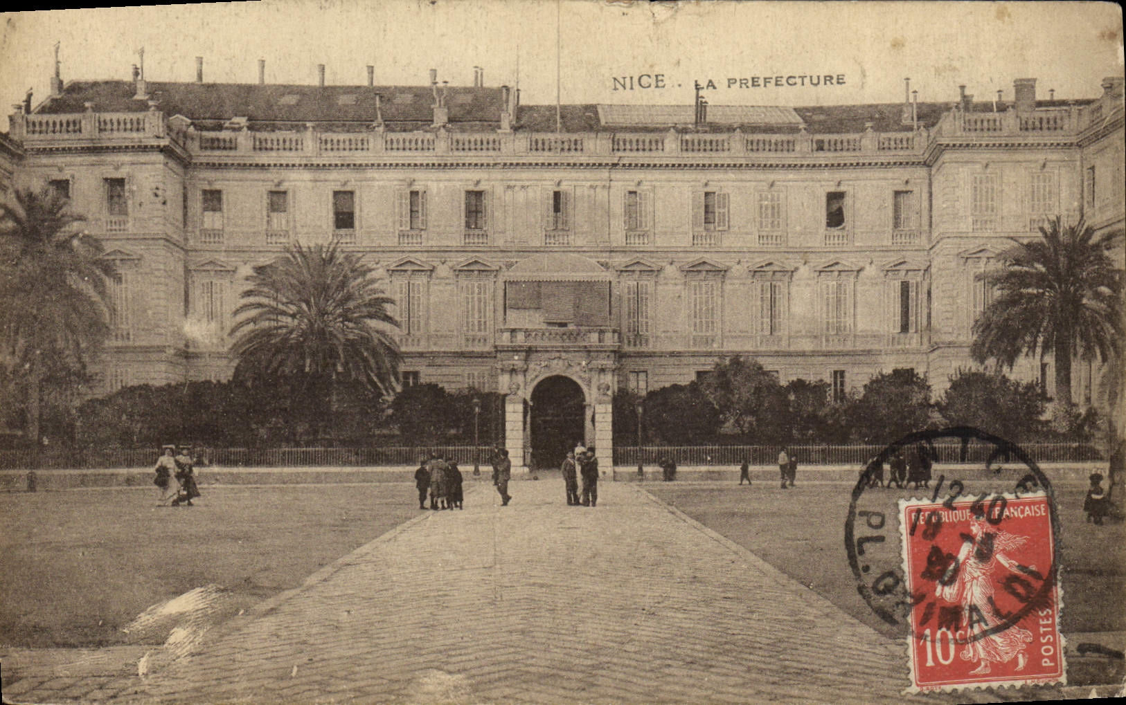 Prefectura de la POSTAL de la VENDIMIA Niza
