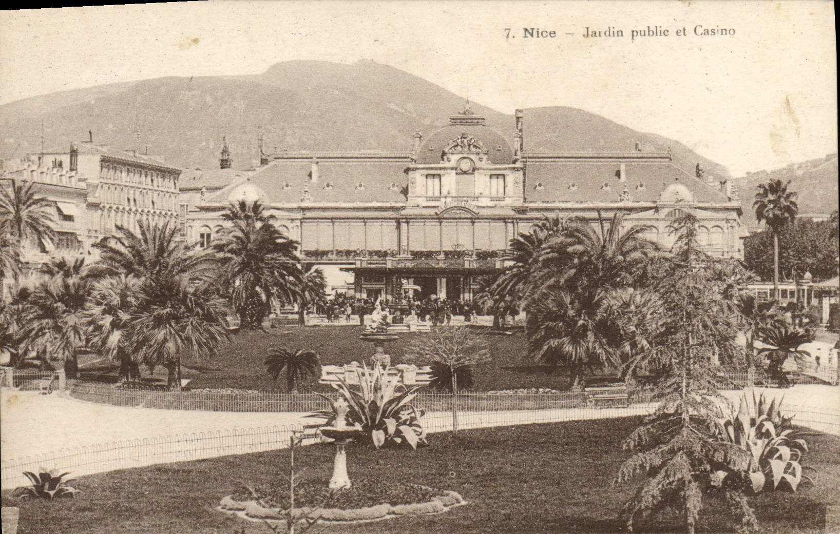 CPA Nice Jardin Public et Casino