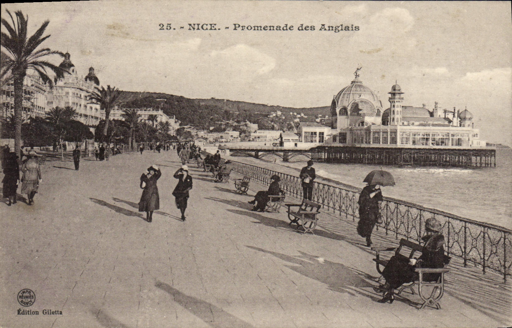 CPA Nice Promenade des Anglais 