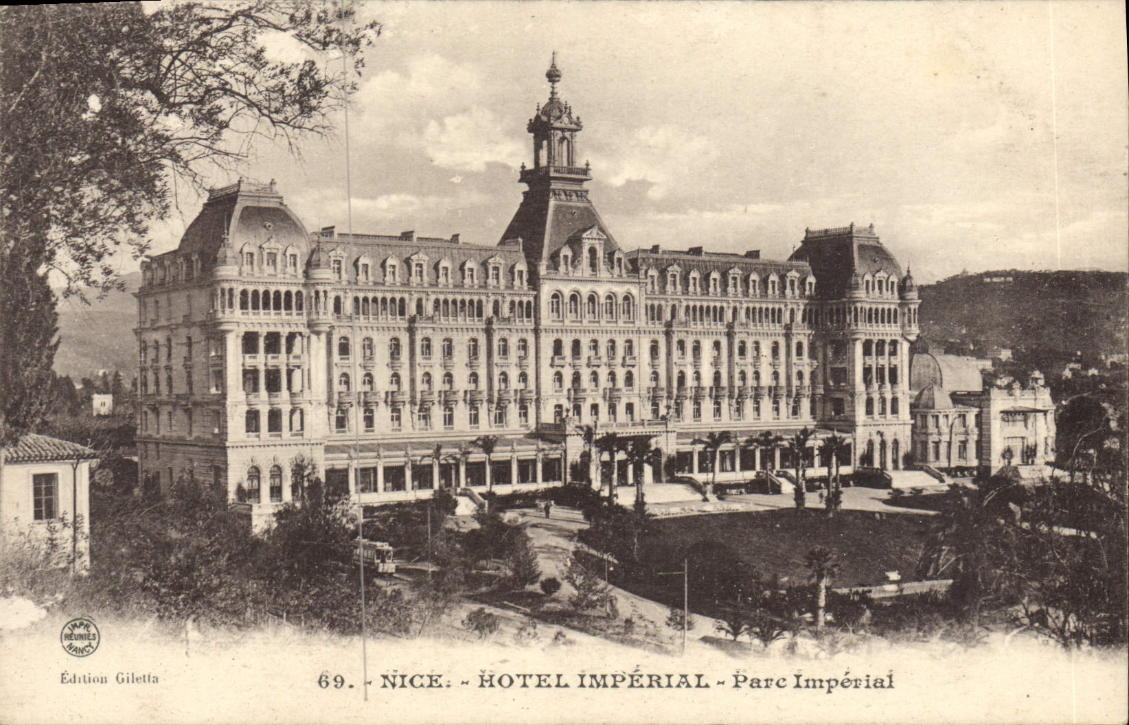 CPA Nice Hotel Imperial Parc Imperial