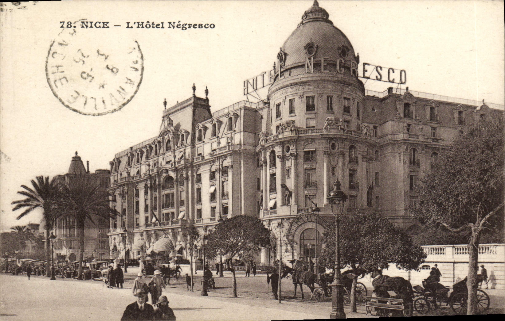 CPA Nice L'Hotel Negresco