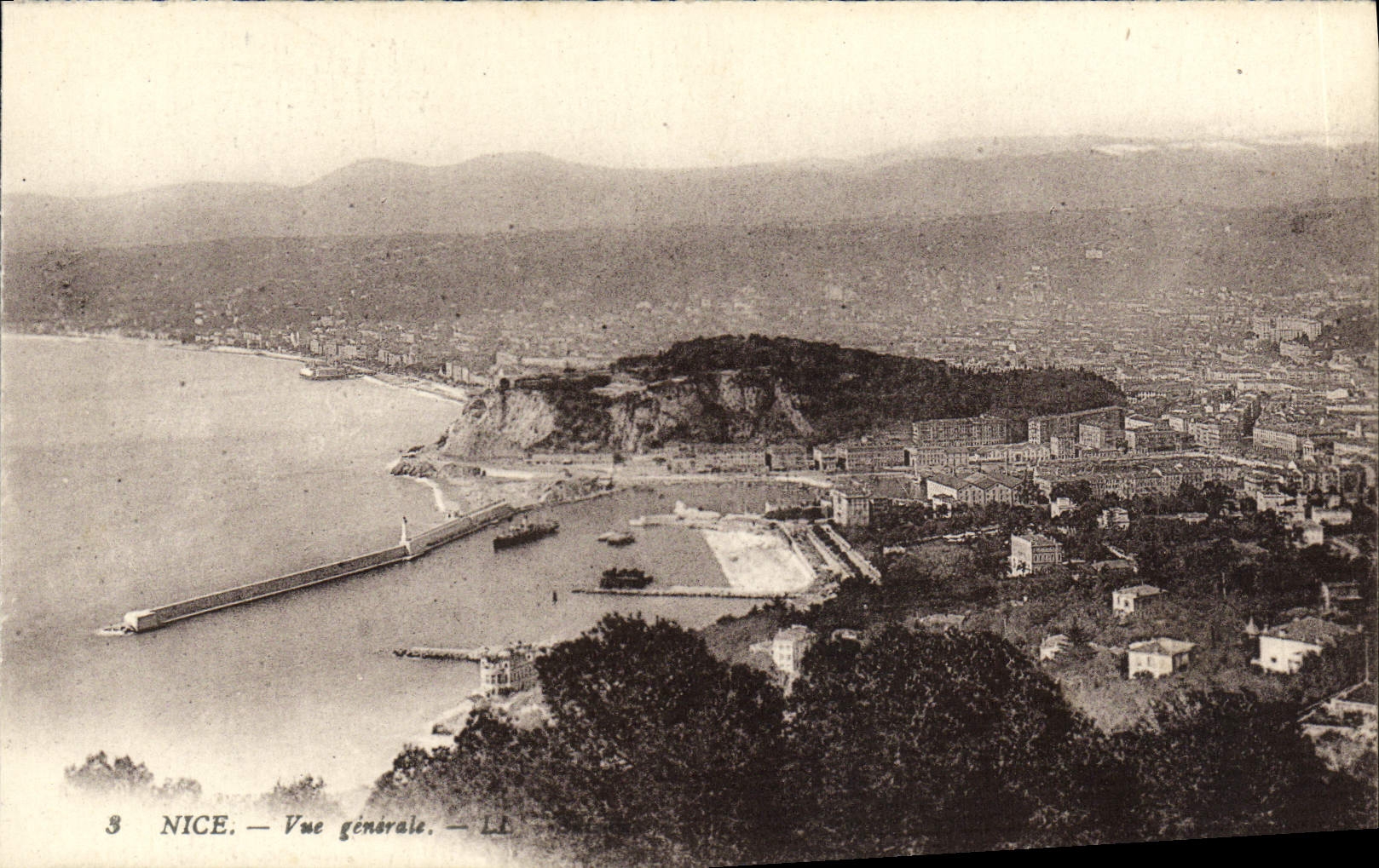 CPA Nice Vue generale