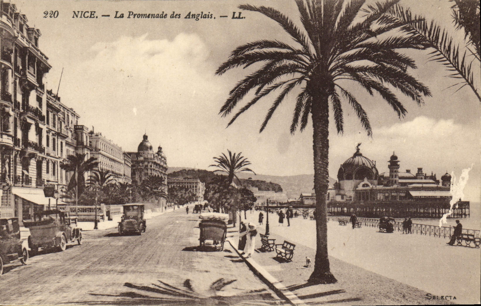 CPA Nice La Promenade des Anglais 