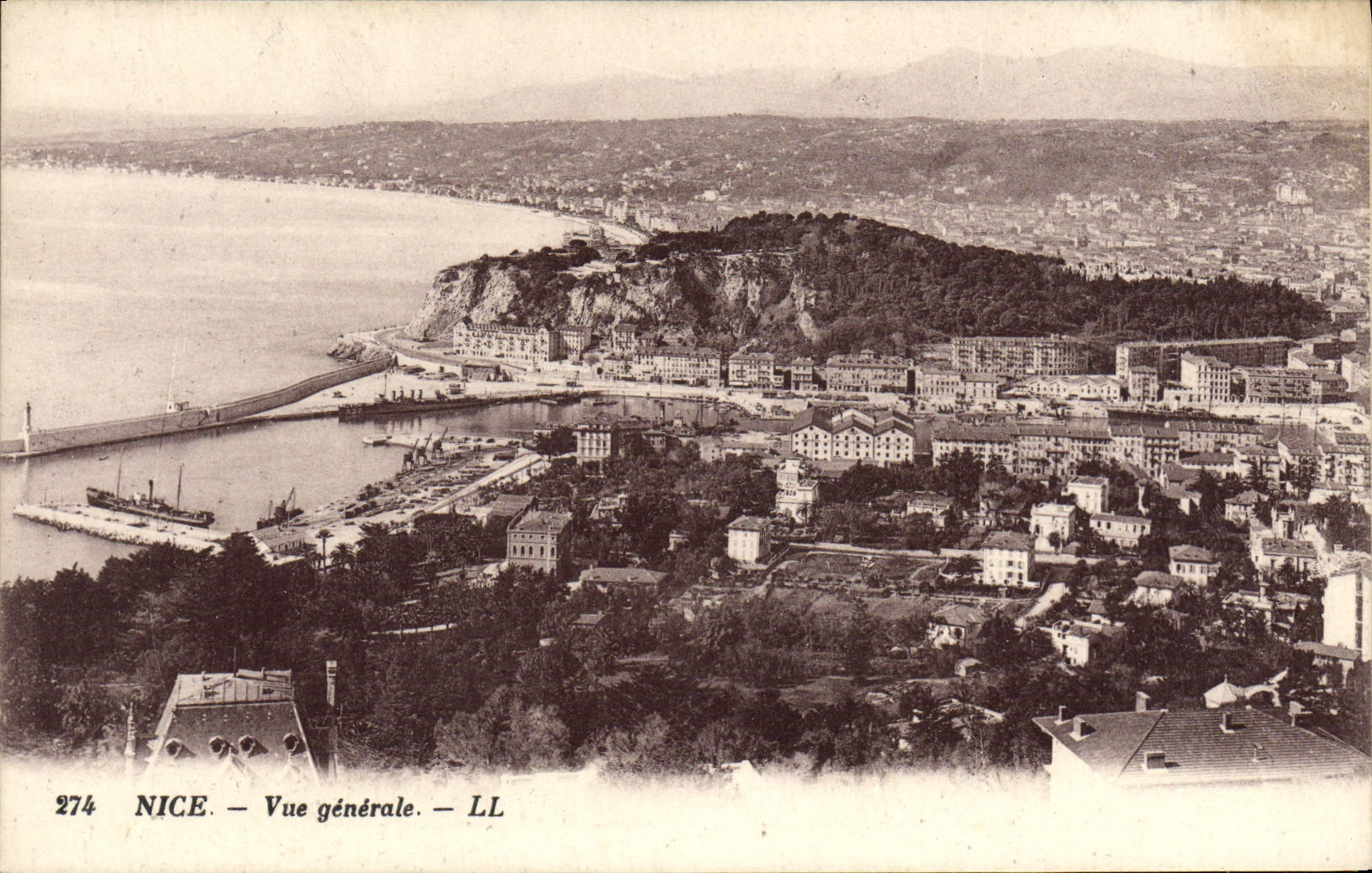 CPA Nice Vue generale