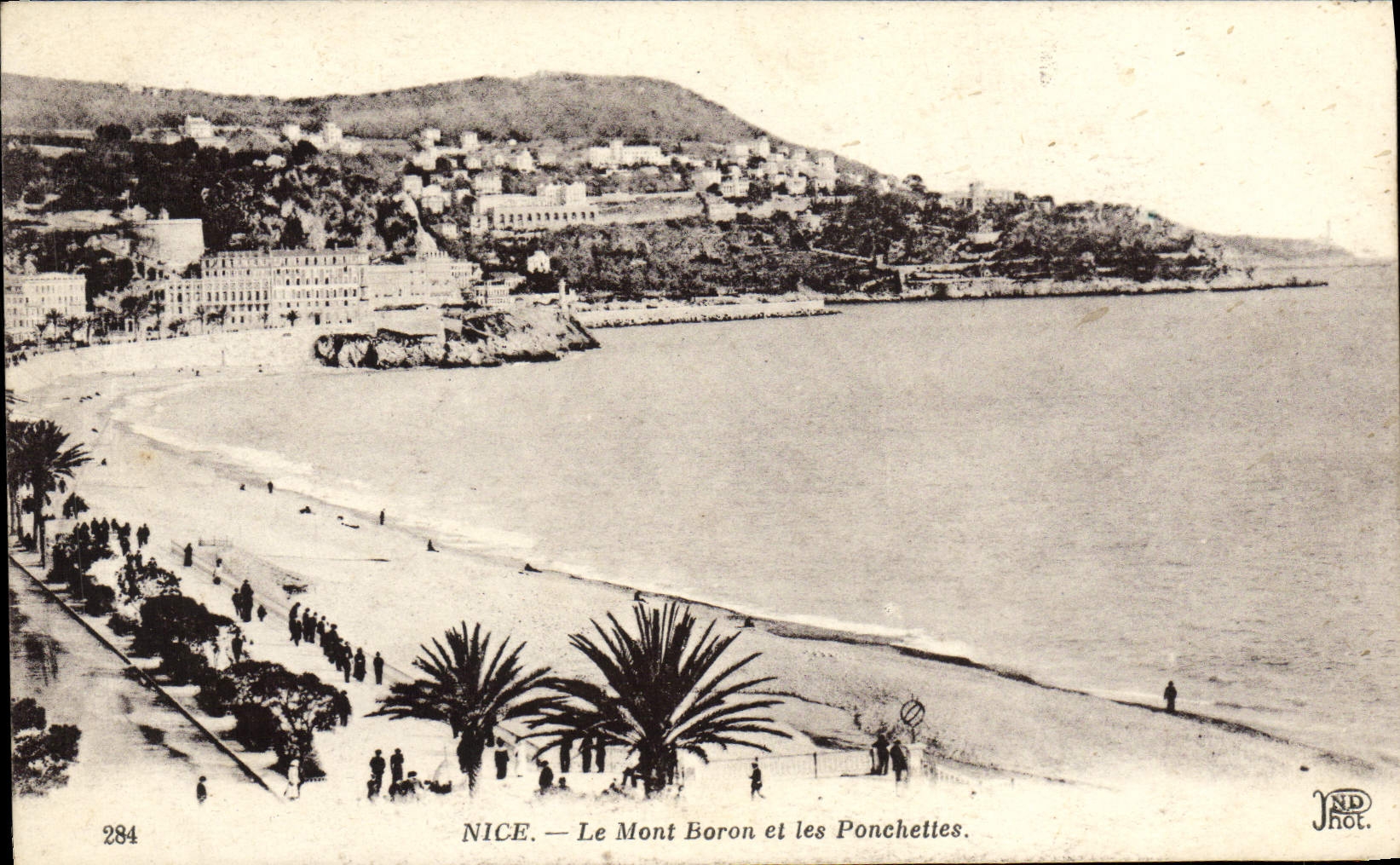 CPA Nice Le Mont Boron et les Ponchettes