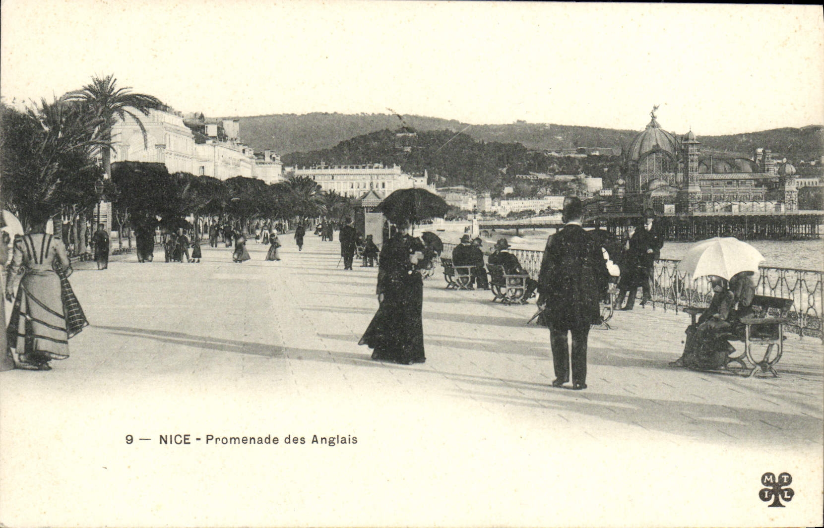 CPA Nice Promenade des Anglais 