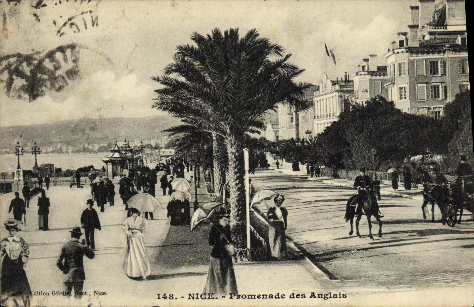 CPA Nice Promenade des Anglais 