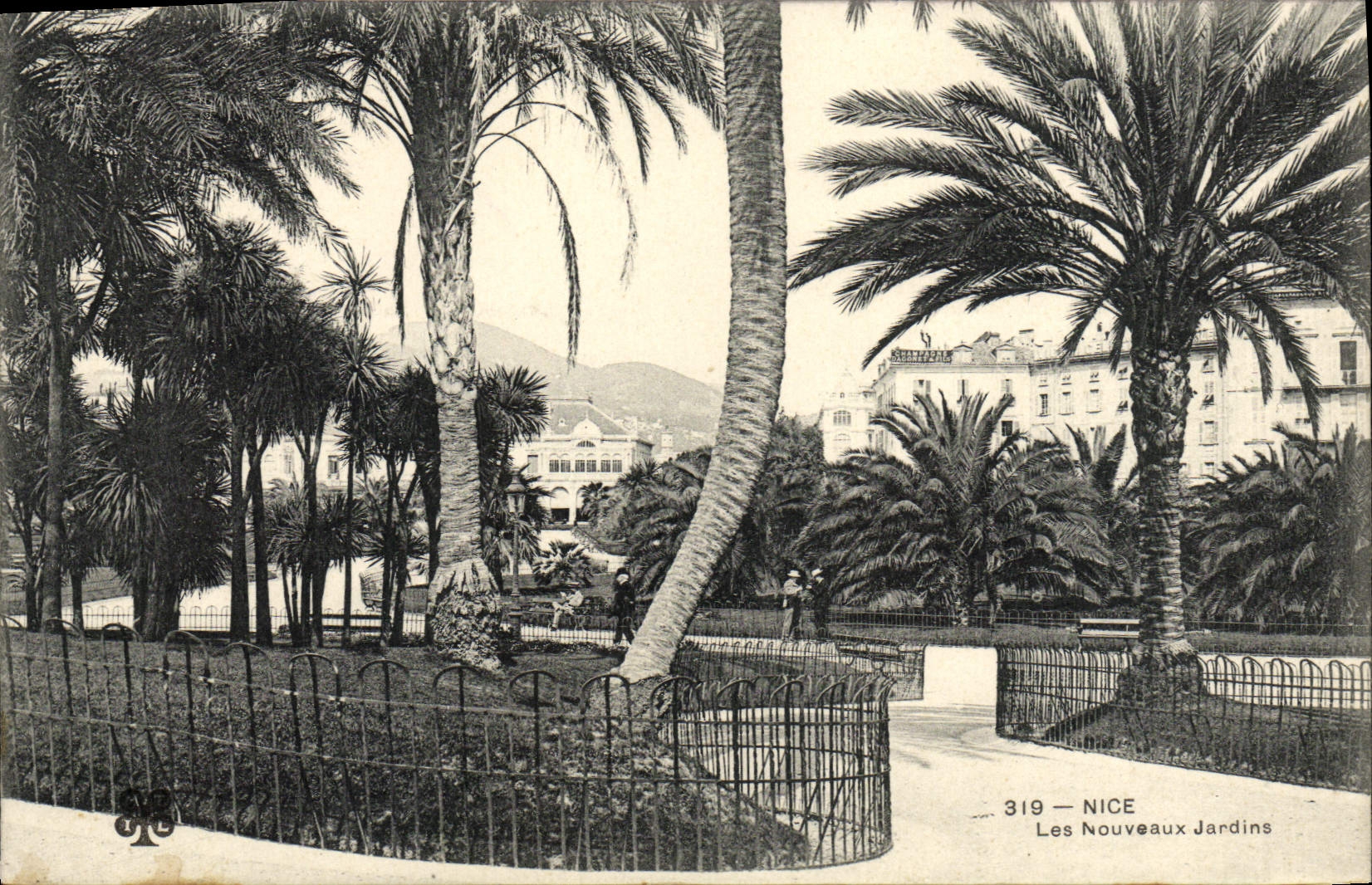 CPA Nice Les Nouveaux Jardins 