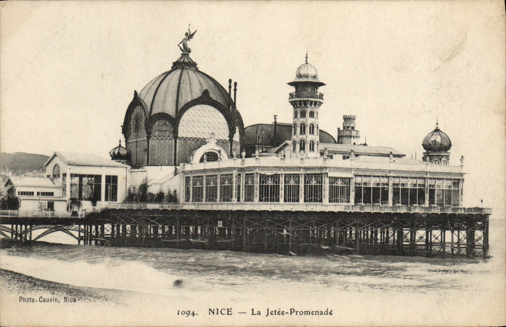 CPA Nice La Jetee Promenade 