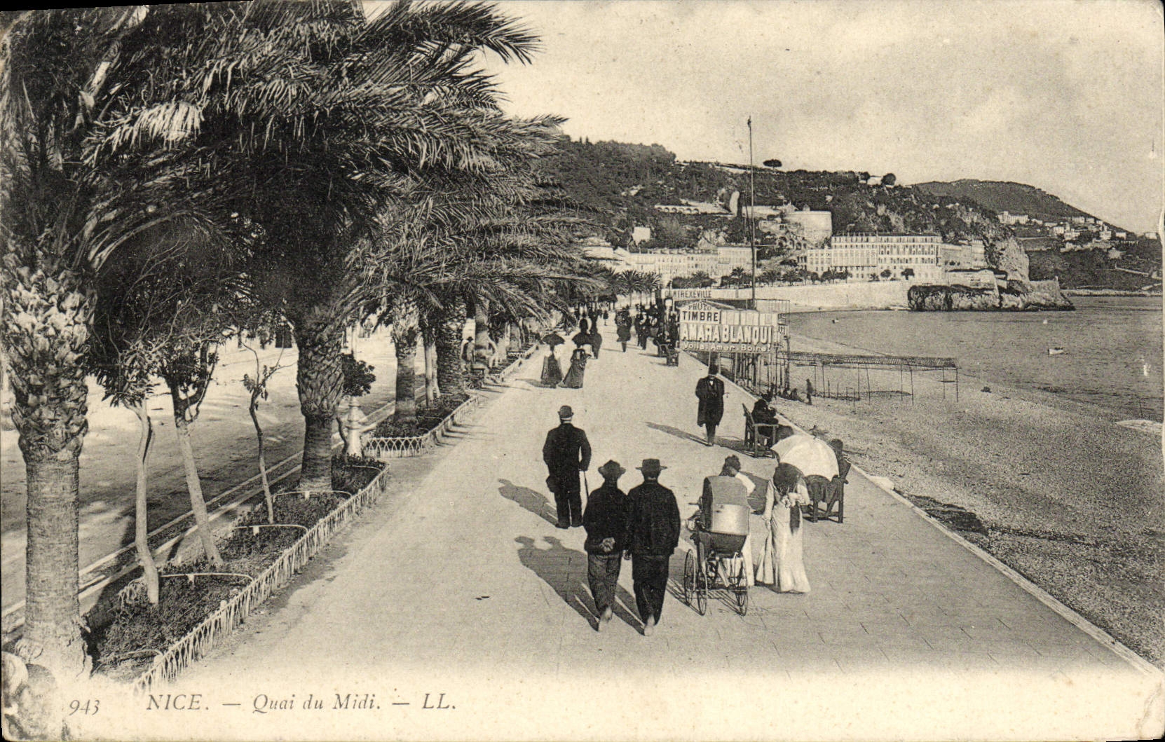 CPA Nice Quai du Midi