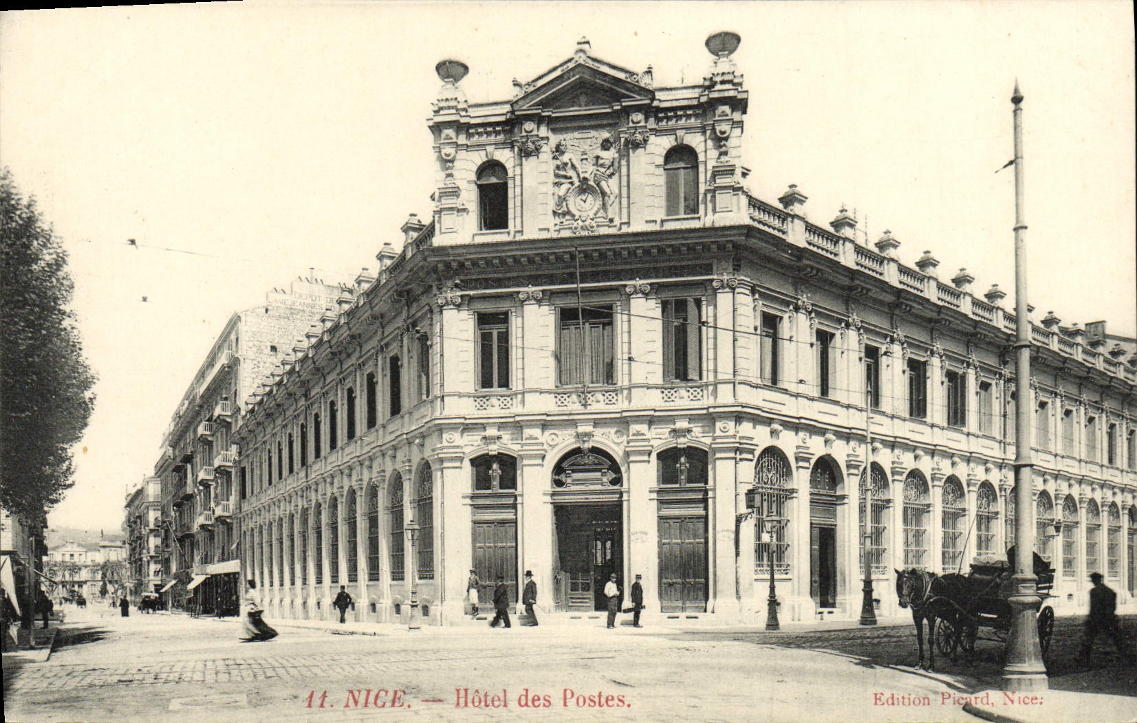 CPA Nice Hotel des Postes 