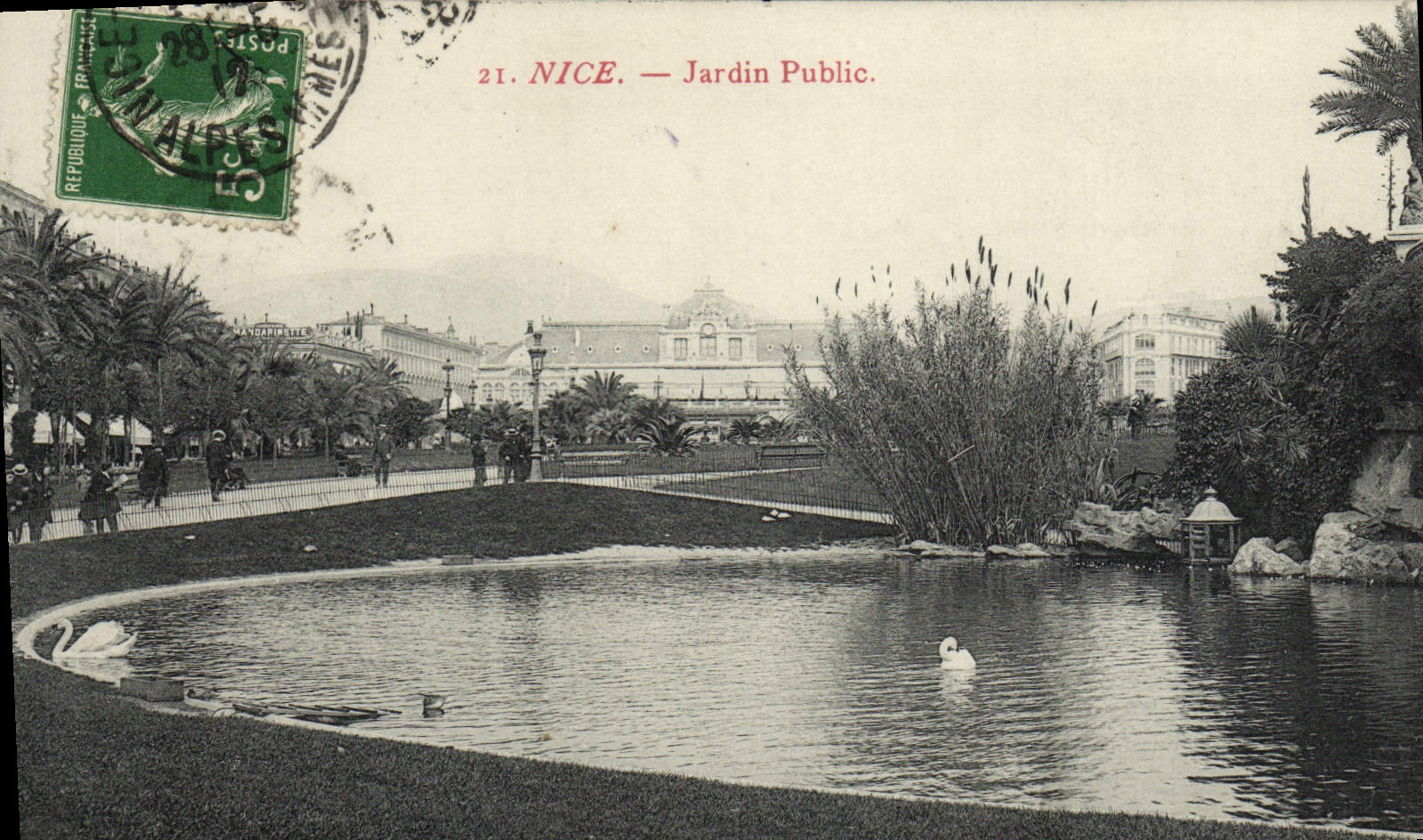 CPA Nice Jardin Public