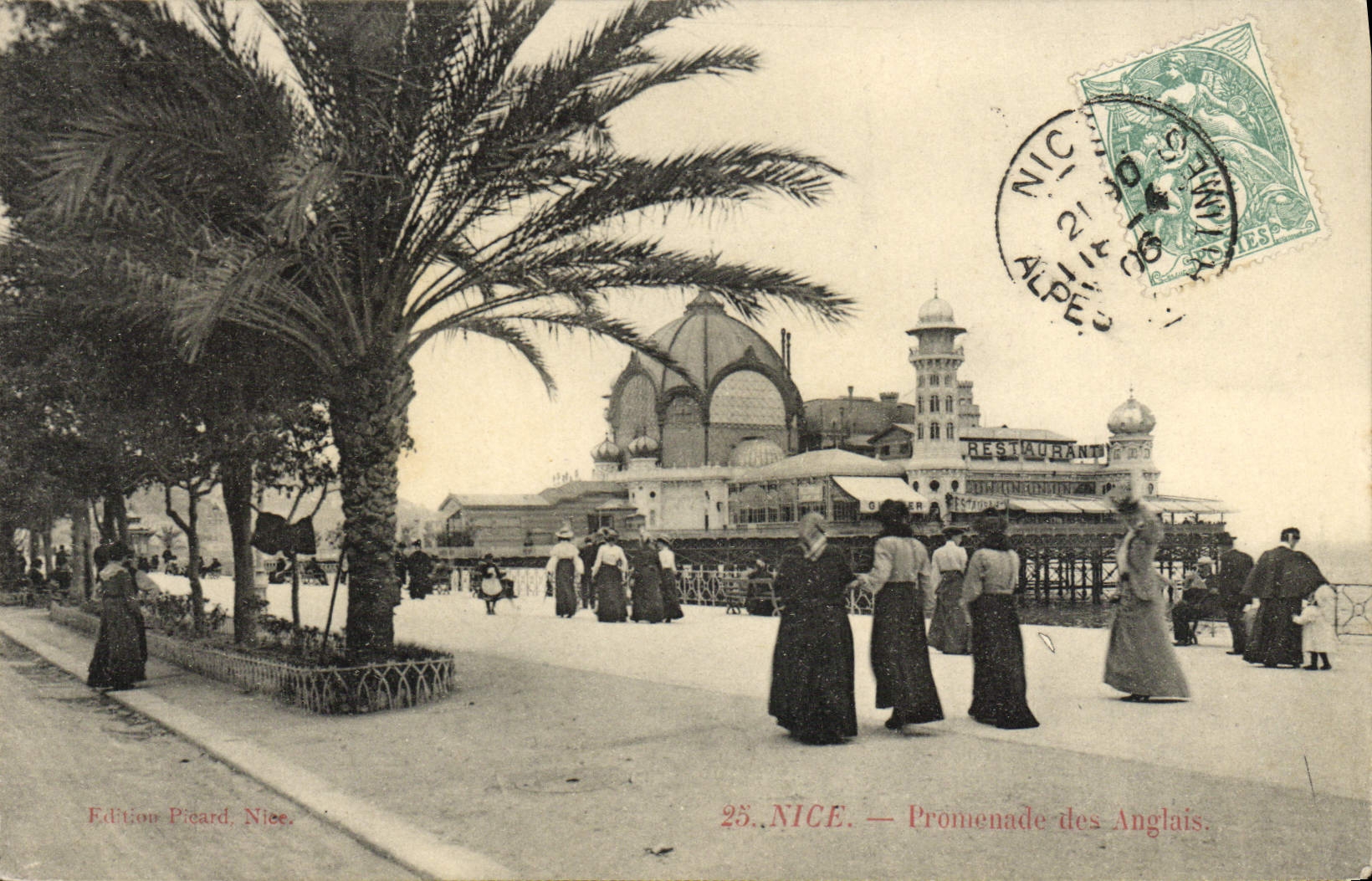 CPA Nice Promenade des Anglais 