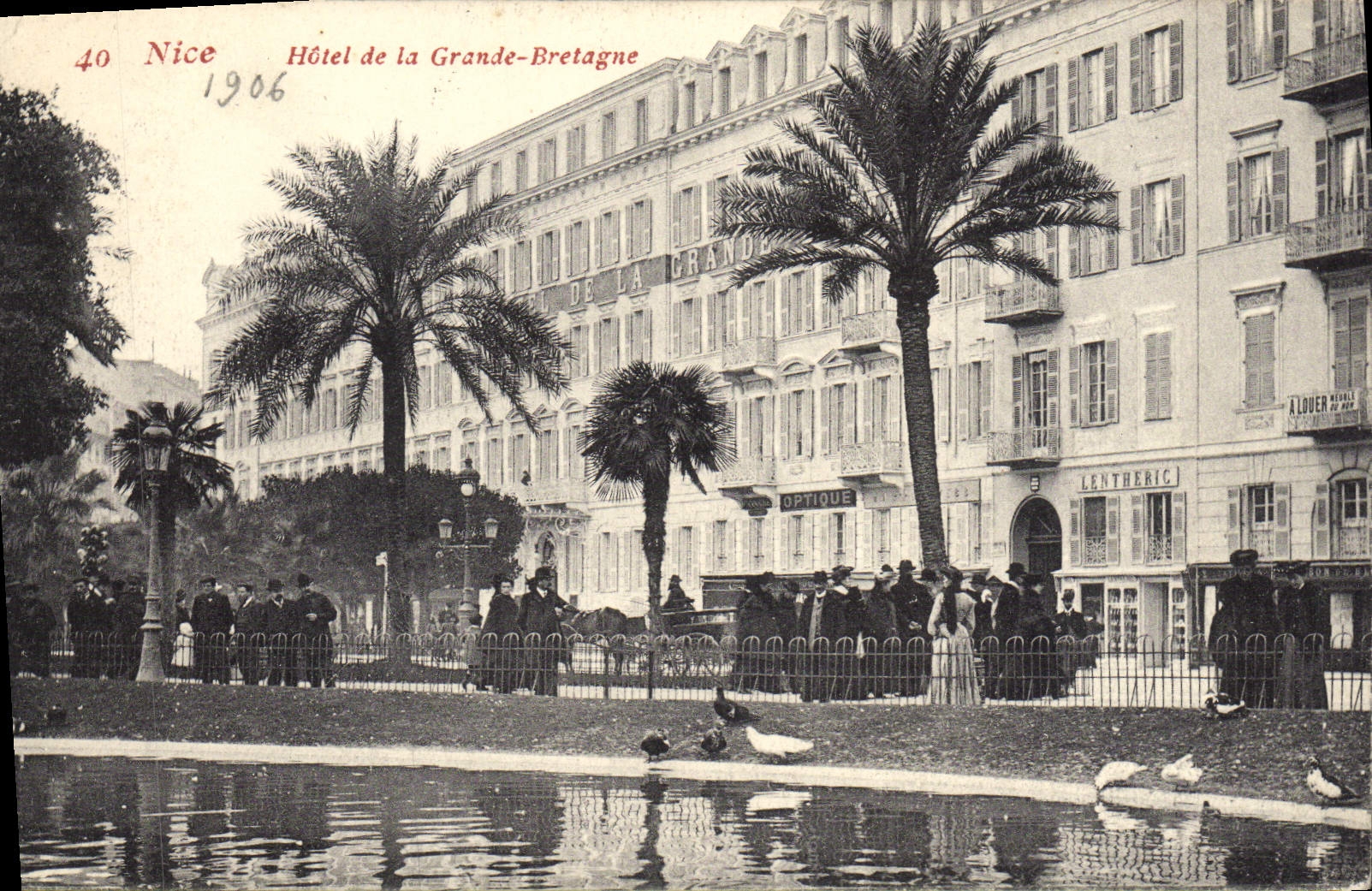 VINTAGE POSTCARD Nice Hotel of the United Kingdom