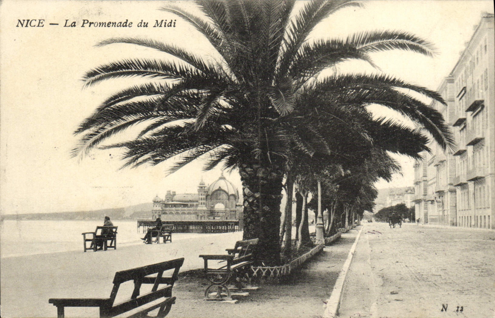 CPA Nice La Promenade du Midi