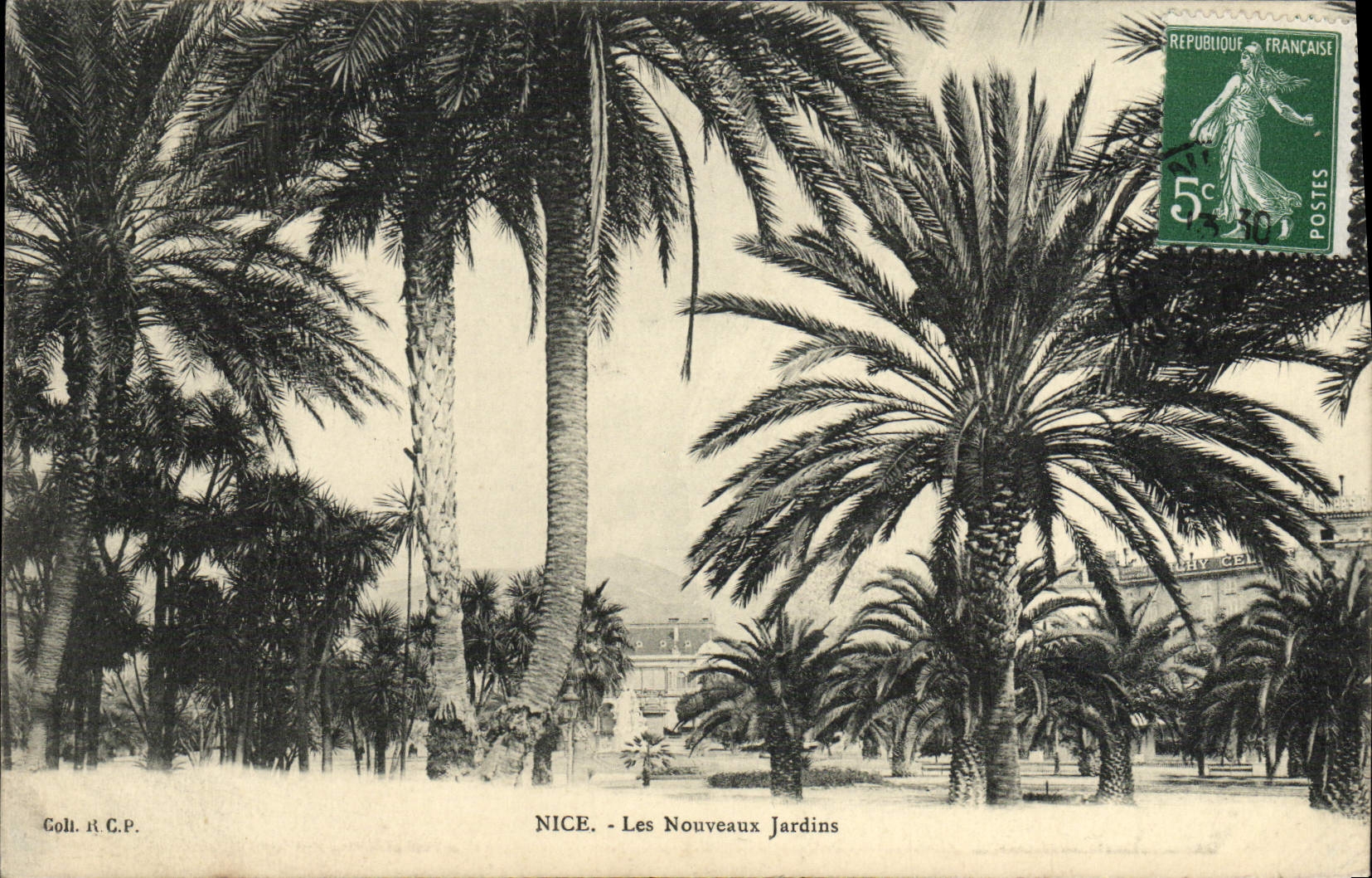 CPA Nice Les Nouveaux Jardins 
