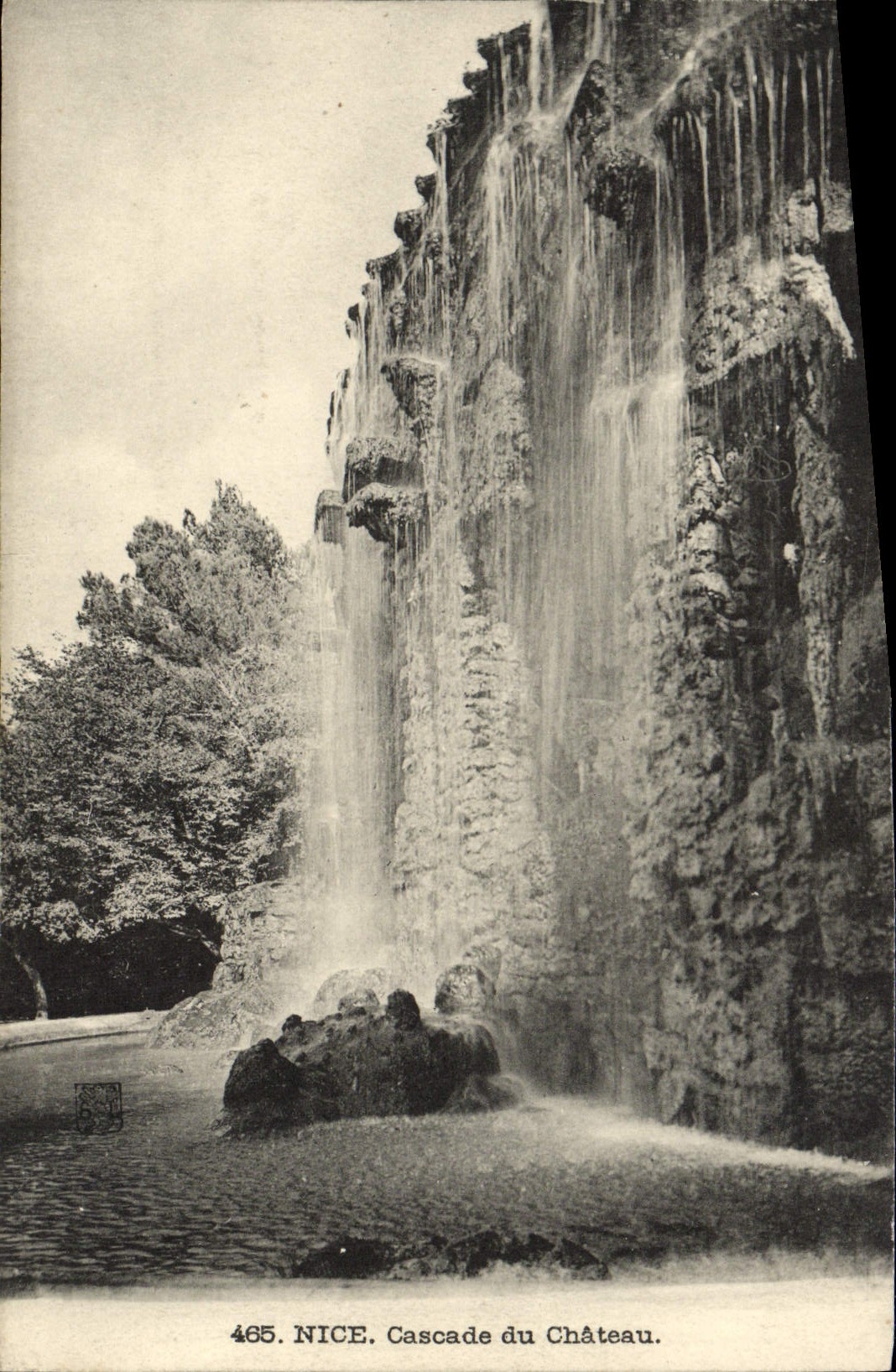 CPA Nice Cascade du Chateau 