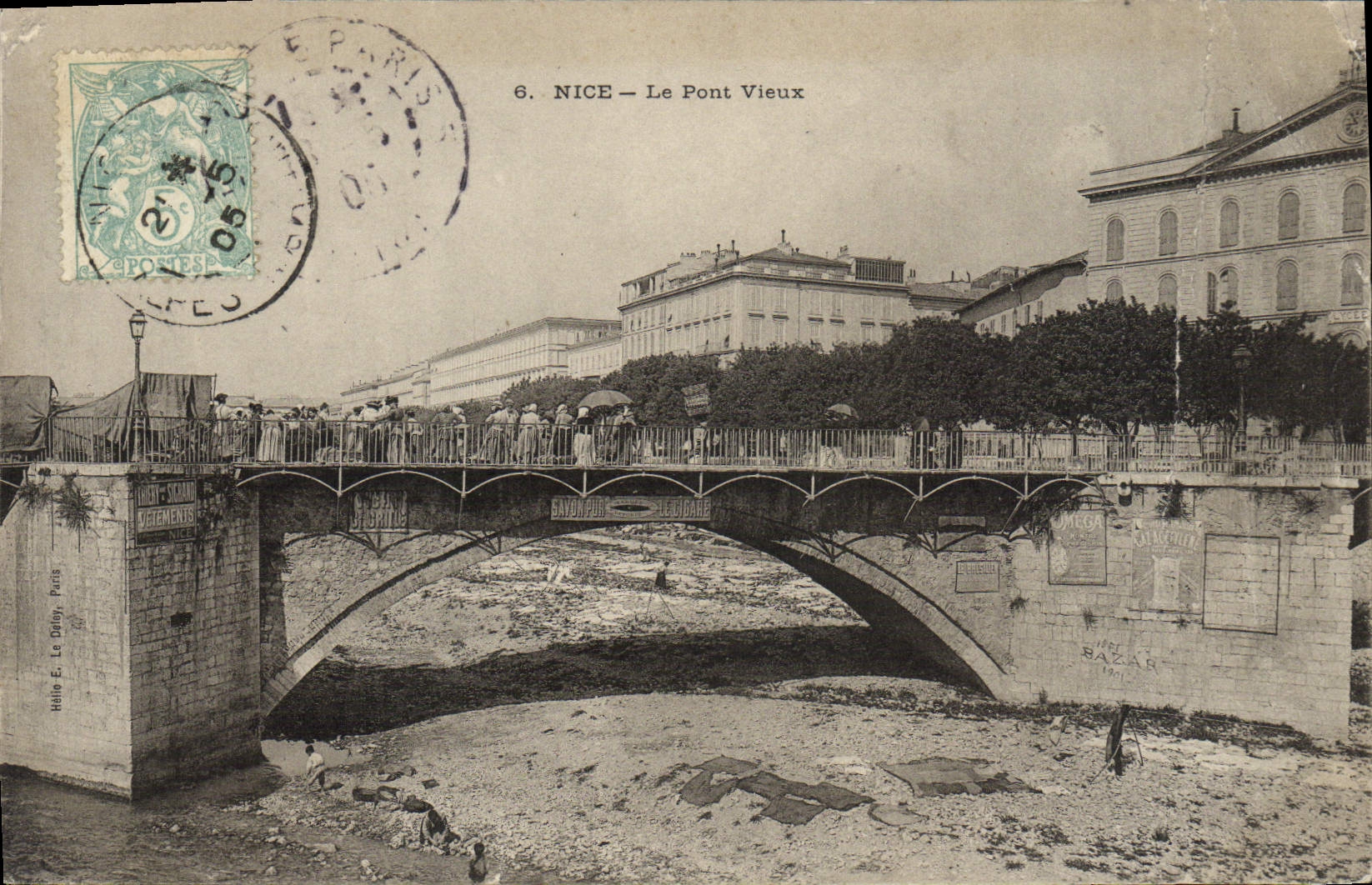 CPA Nice Le Pont Vieux 