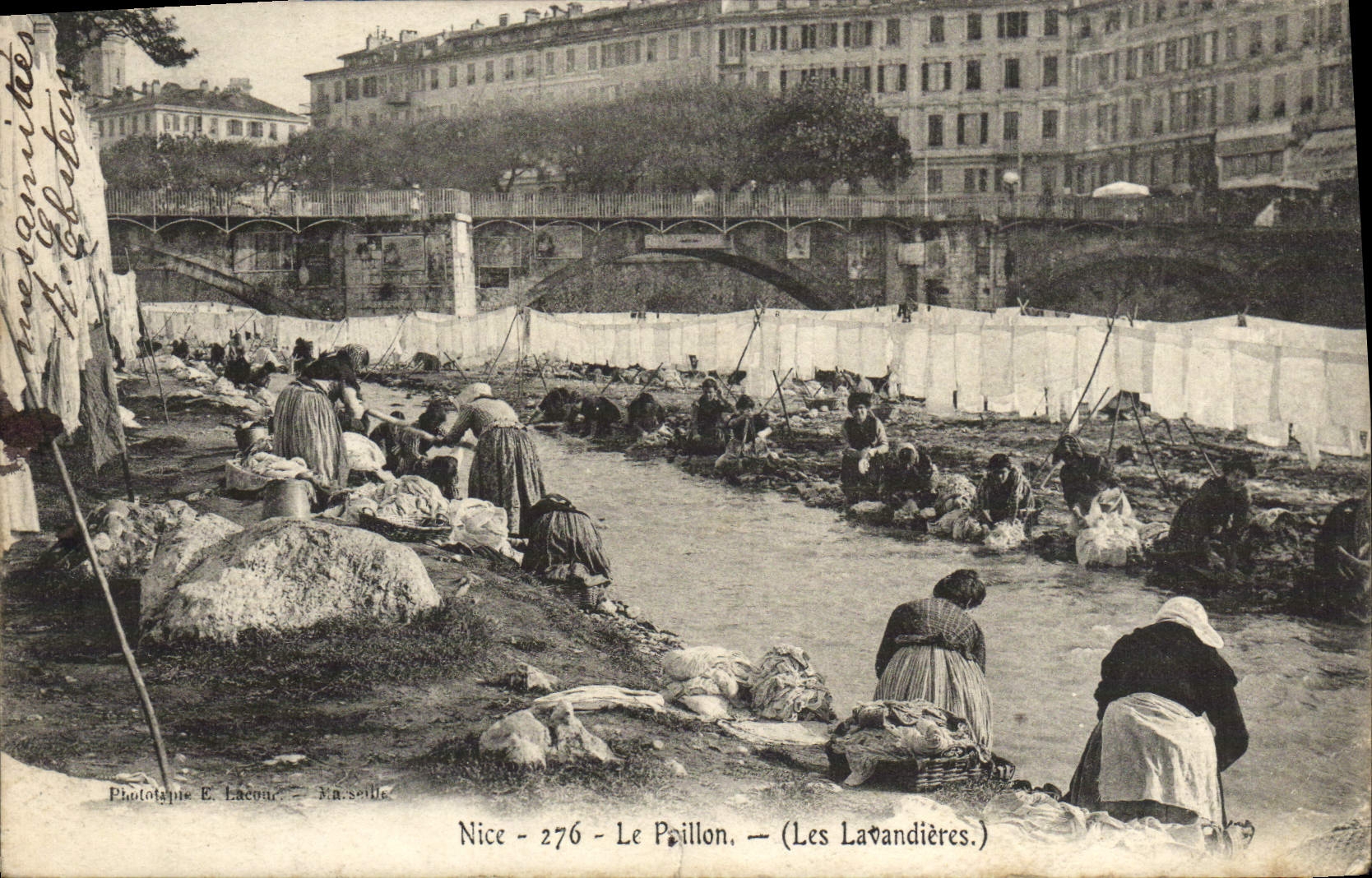 La POSTAL de la VENDIMIA Niza la lavanda de la lentejuela coloca la TAPA