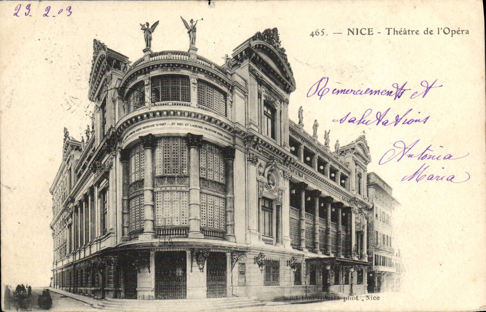 CPA Nice Theatre de l'Opera