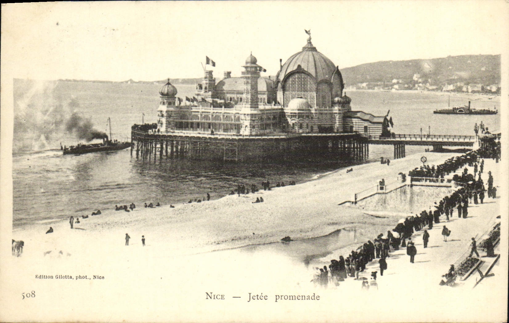 CPA Nice Jetee Promenade 