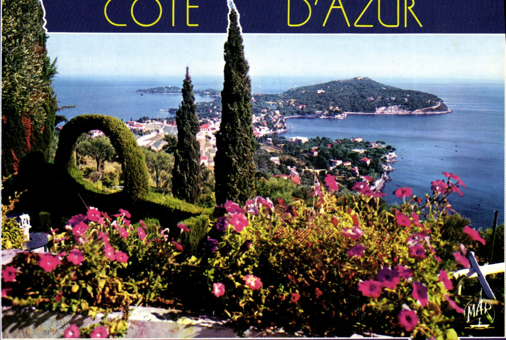 POSTAL MODERNA cabo Ferrat