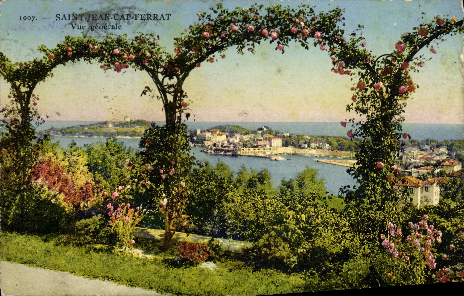 CPA Saint Jean Cap Ferrat Vue generale