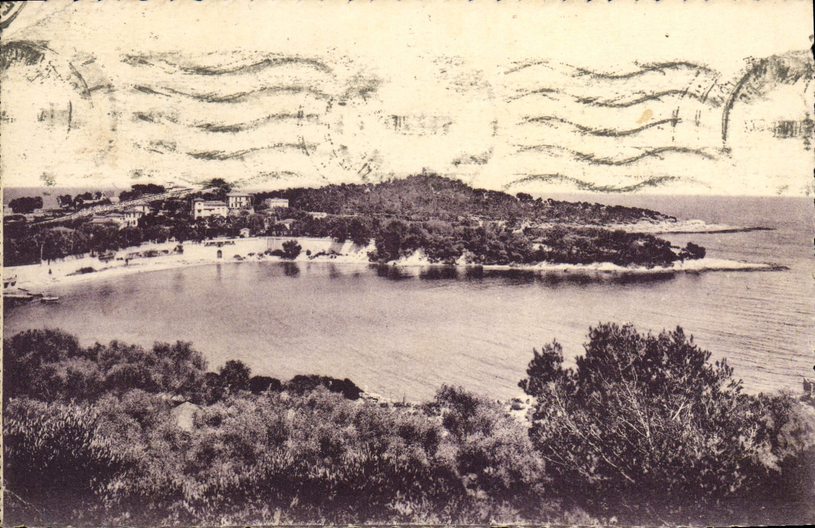 CPA Saint Jean Cap Ferrat la baie des fosses