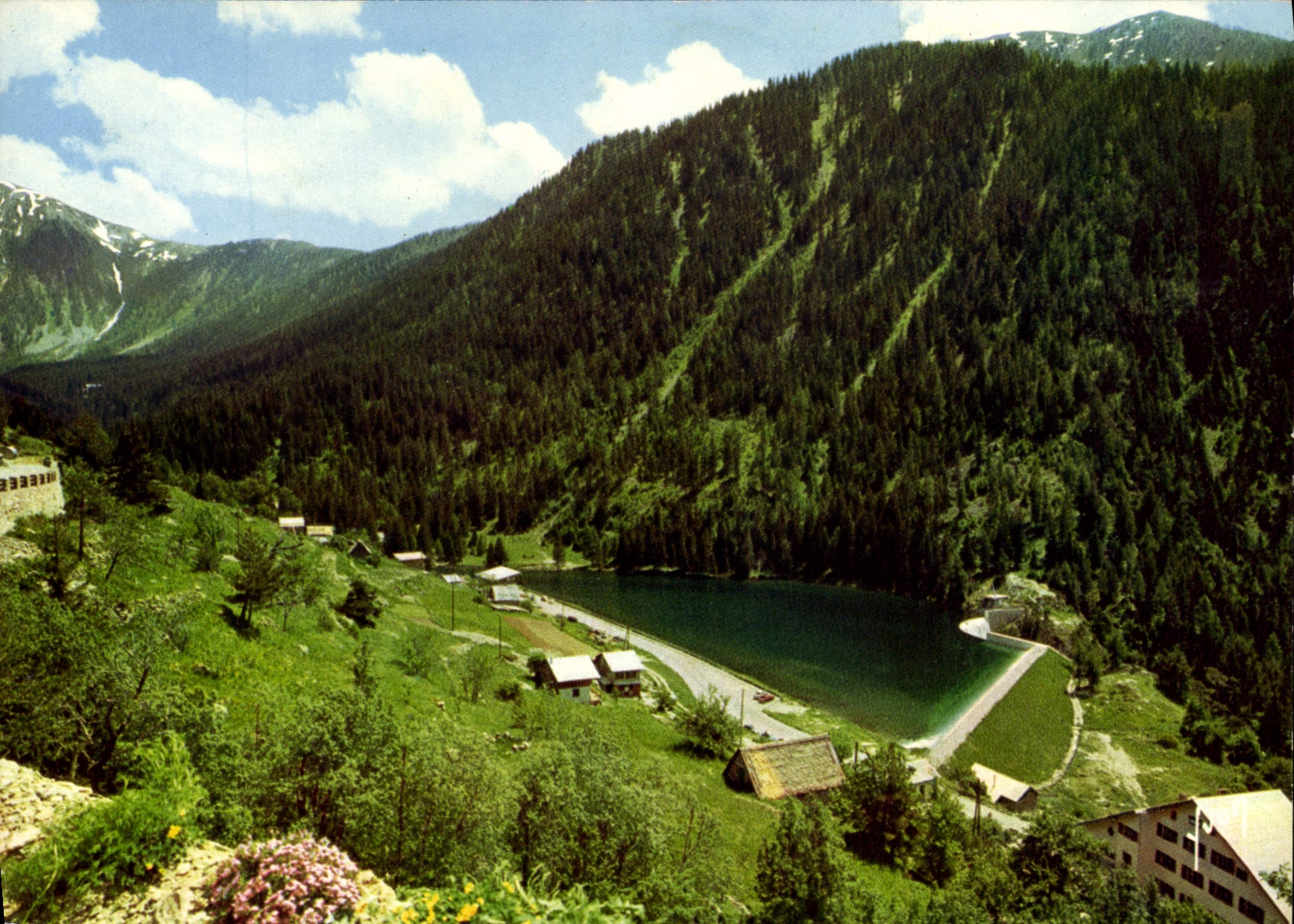 POSTAL MODERNA lago santo martin Vesubie de Boreon