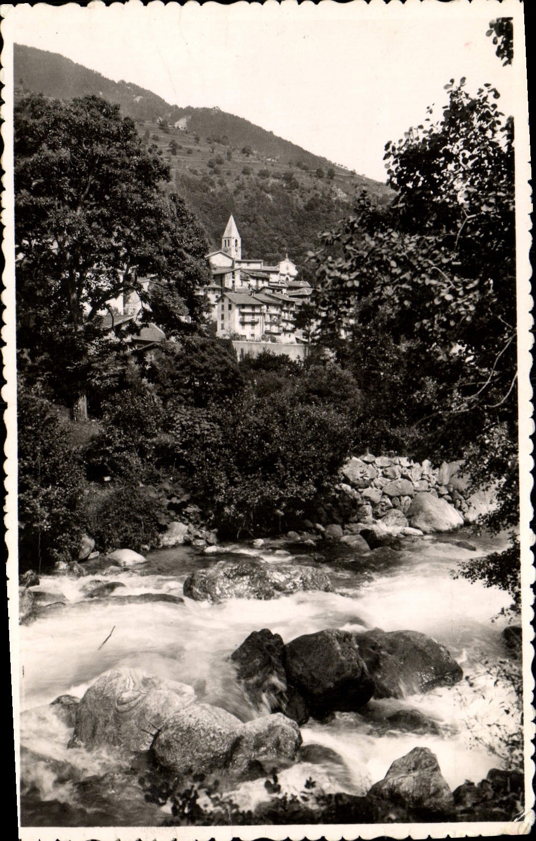 MODERN CARD Holy Martin Vesubie a Corner of the Country and Vesubie