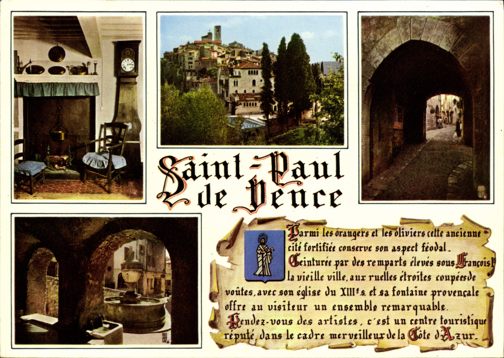 CPM Saint Paul de Vence 