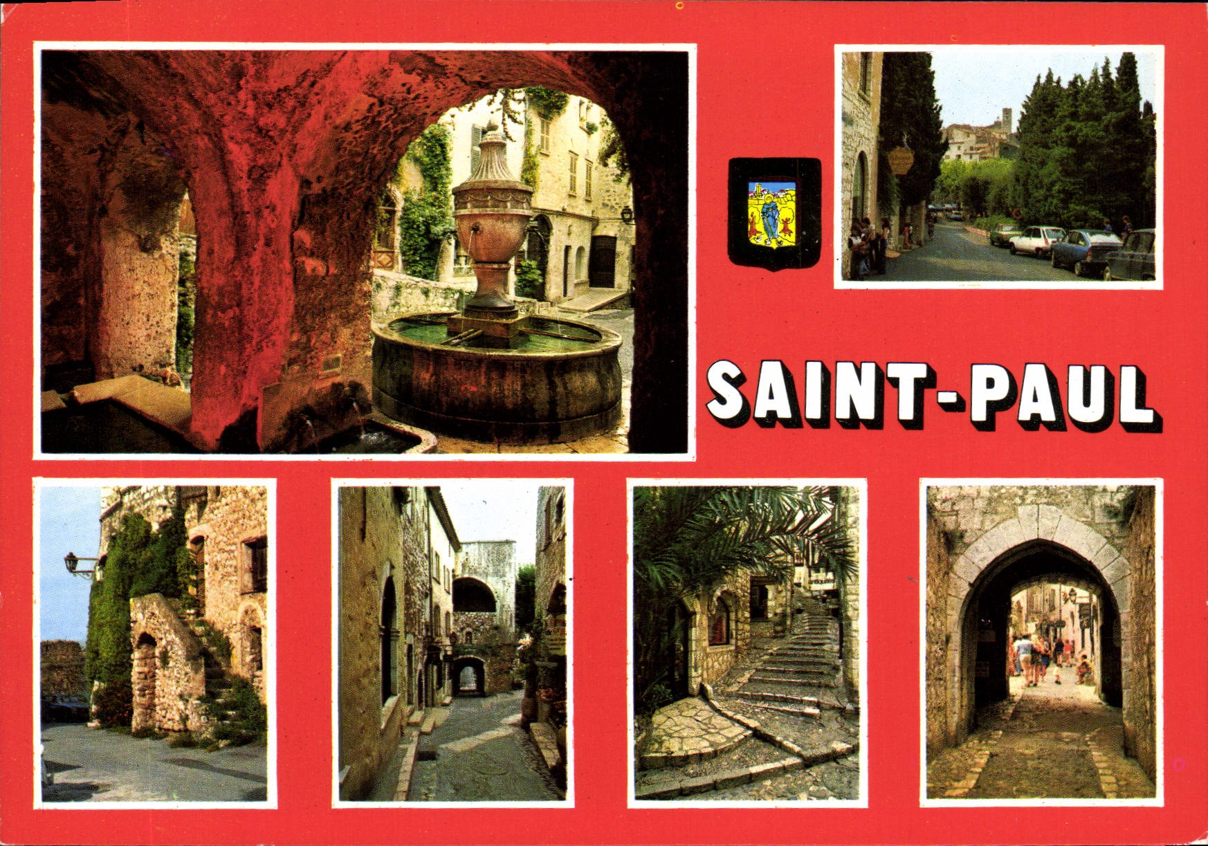 CPM Saint Paul Cote d'Azur French Riviera