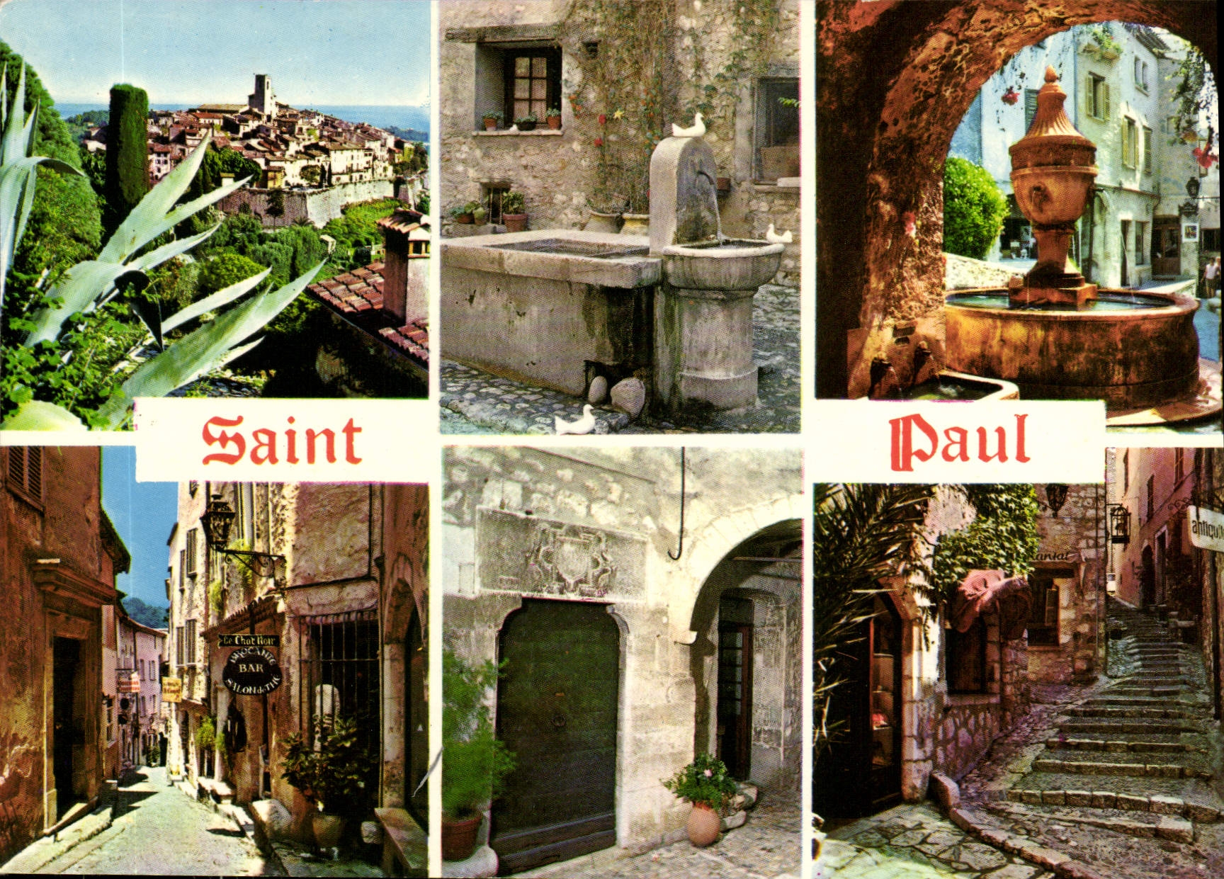 CPM Saint Paul Cote d'Azur French Riviera