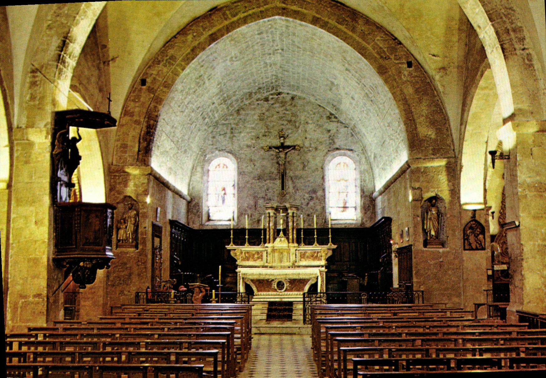 MODERN CARD Saint Paul Interior of the Church collegiate Church