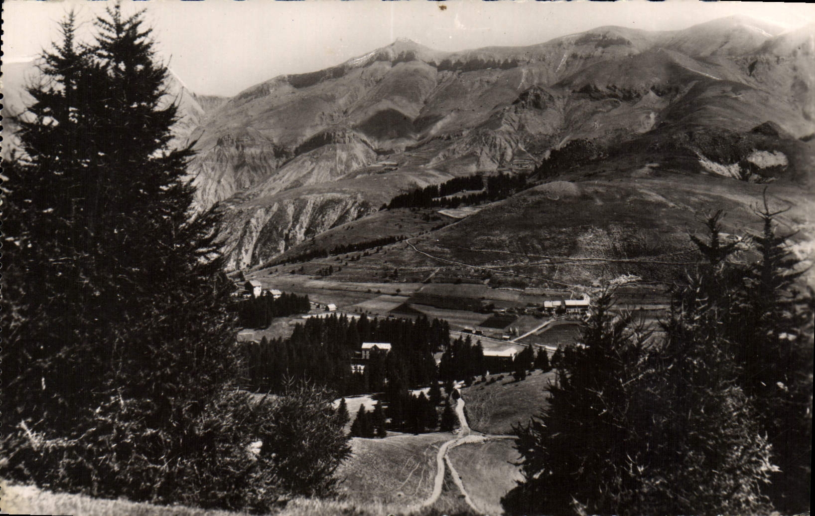 CPA Valberg Les Barres Du Mont Mounier Vues de la Croix du Sapet