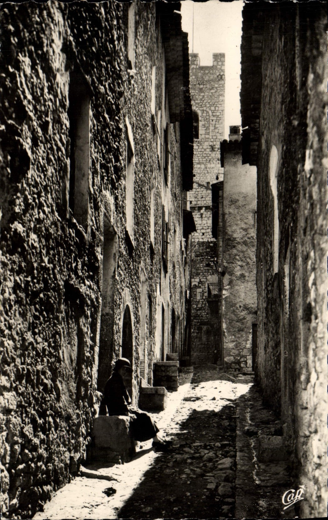 POSTAL MODERNA calle Pisani de Vence