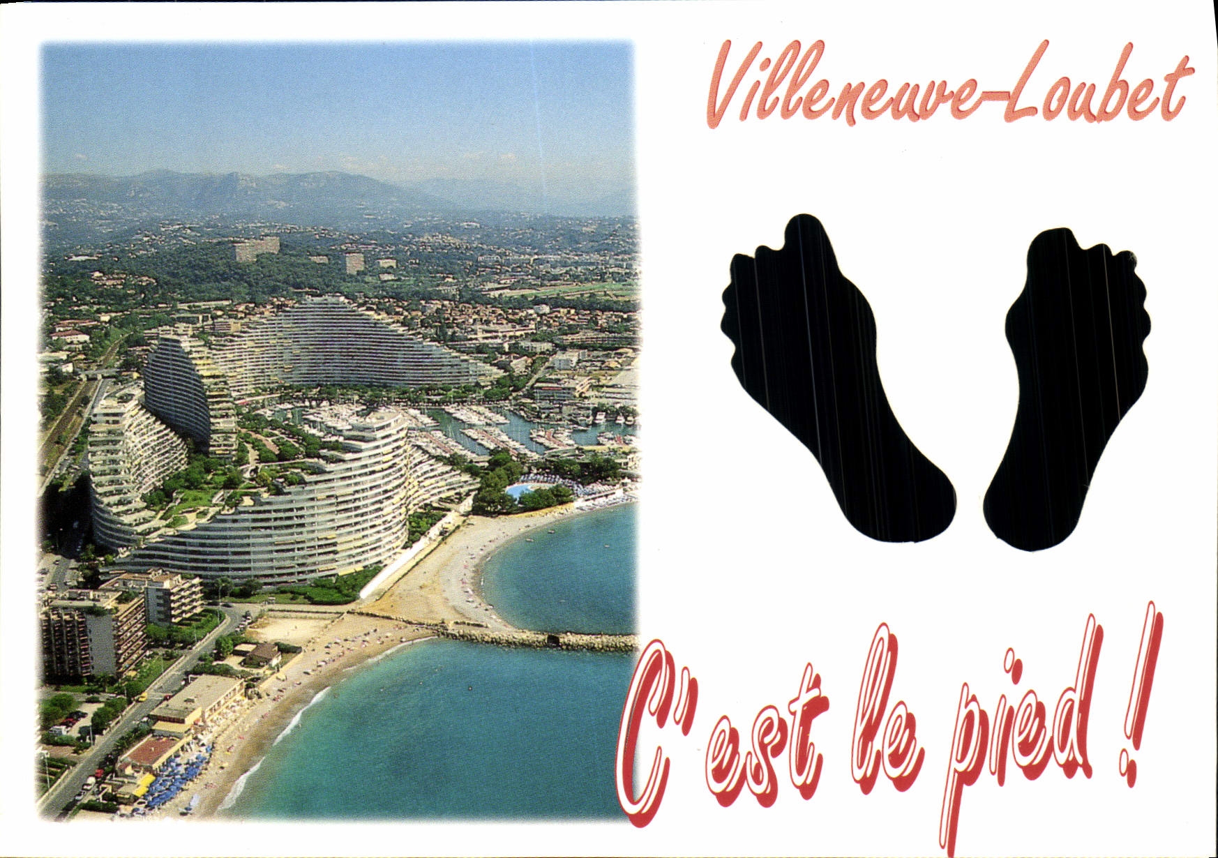 POSTAL MODERNA Villeneuve Loubet