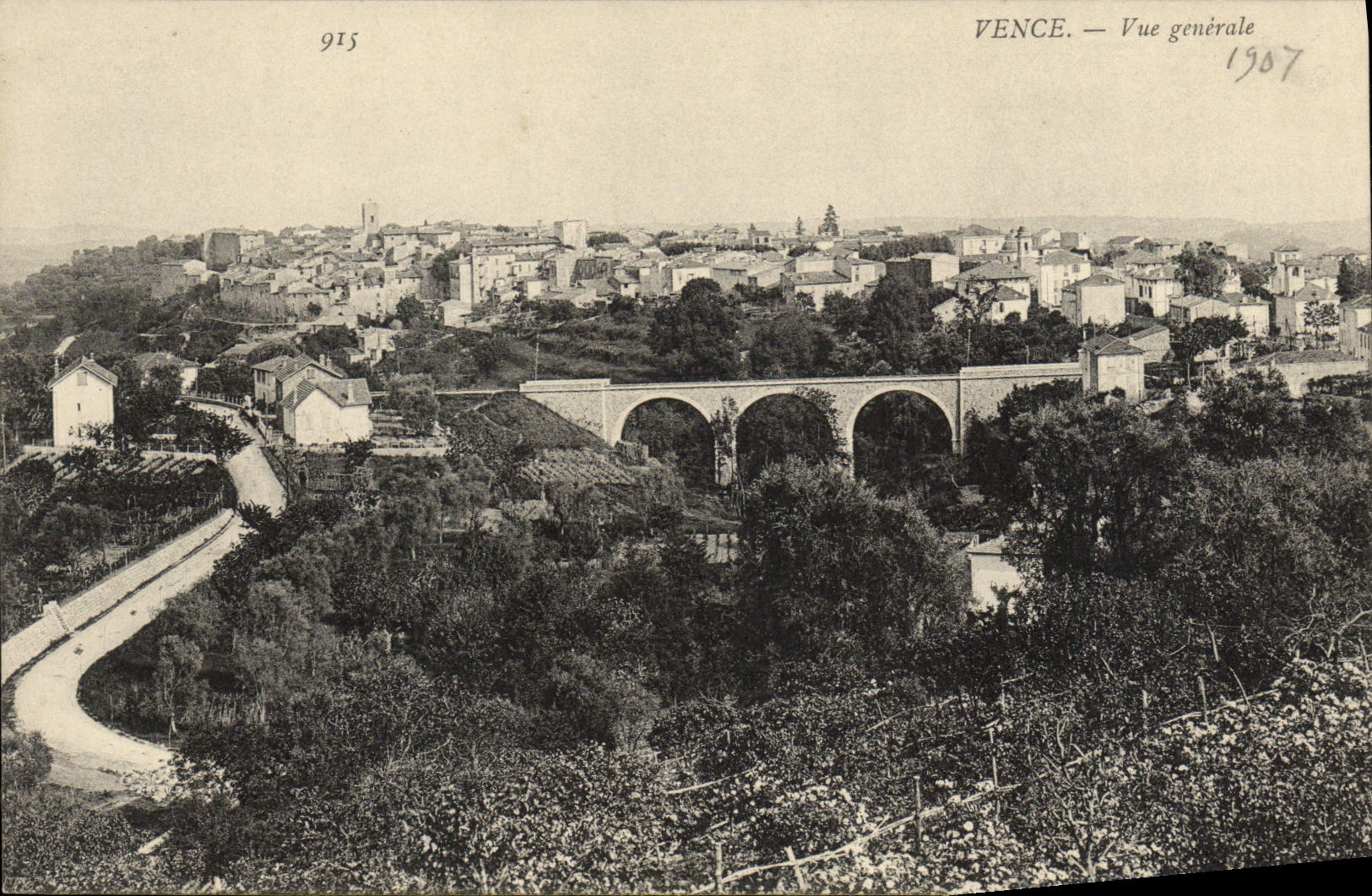 CPA Vence Vue Generale