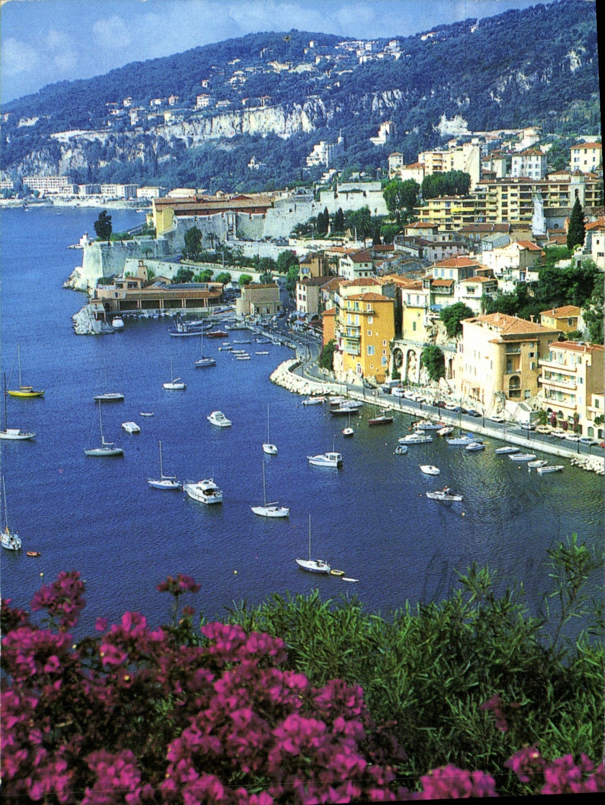 CPM Villefranche Sur Mer depuis la Moyenne corniche 